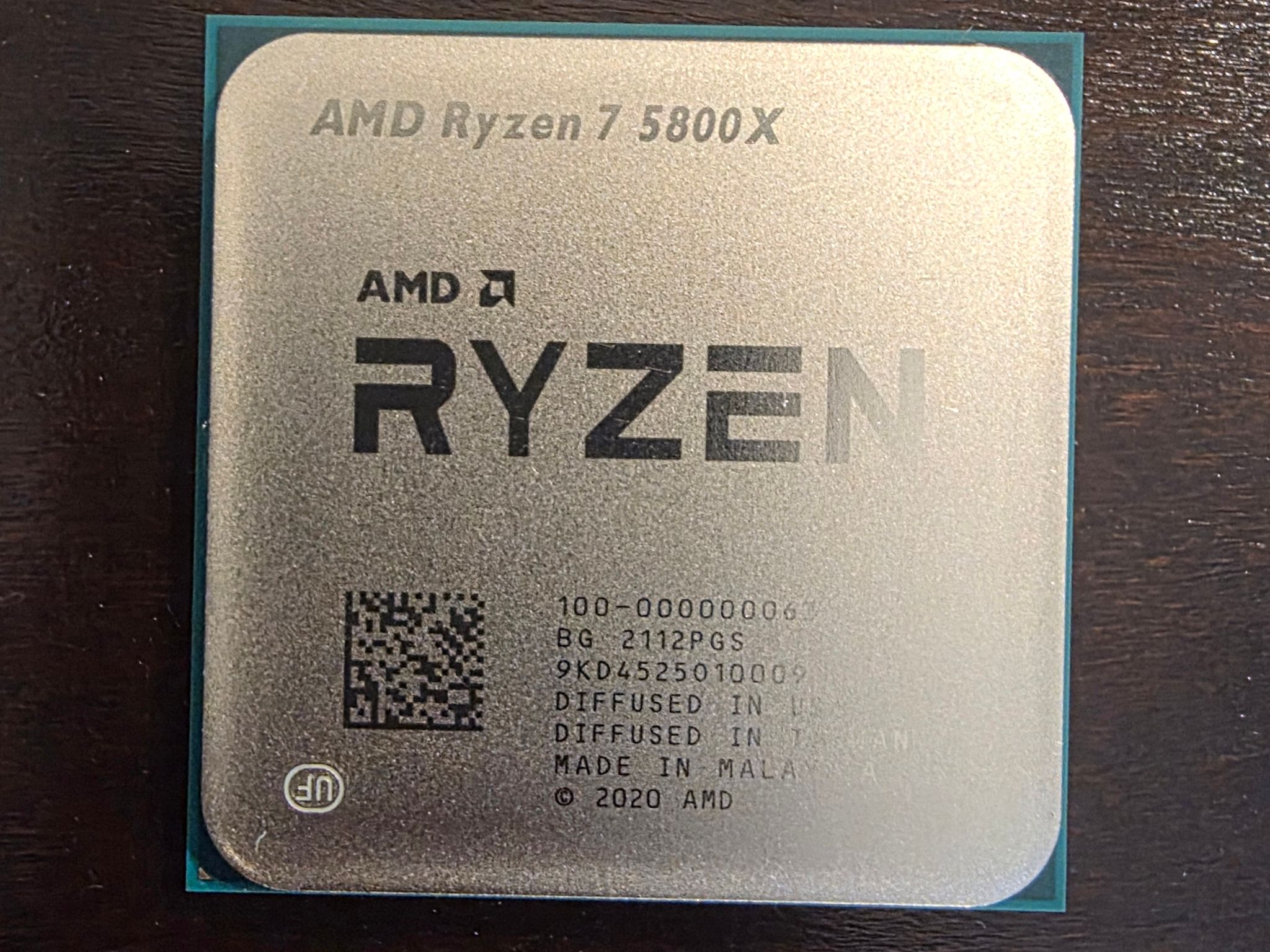 AMD Ryzen 7 5800X