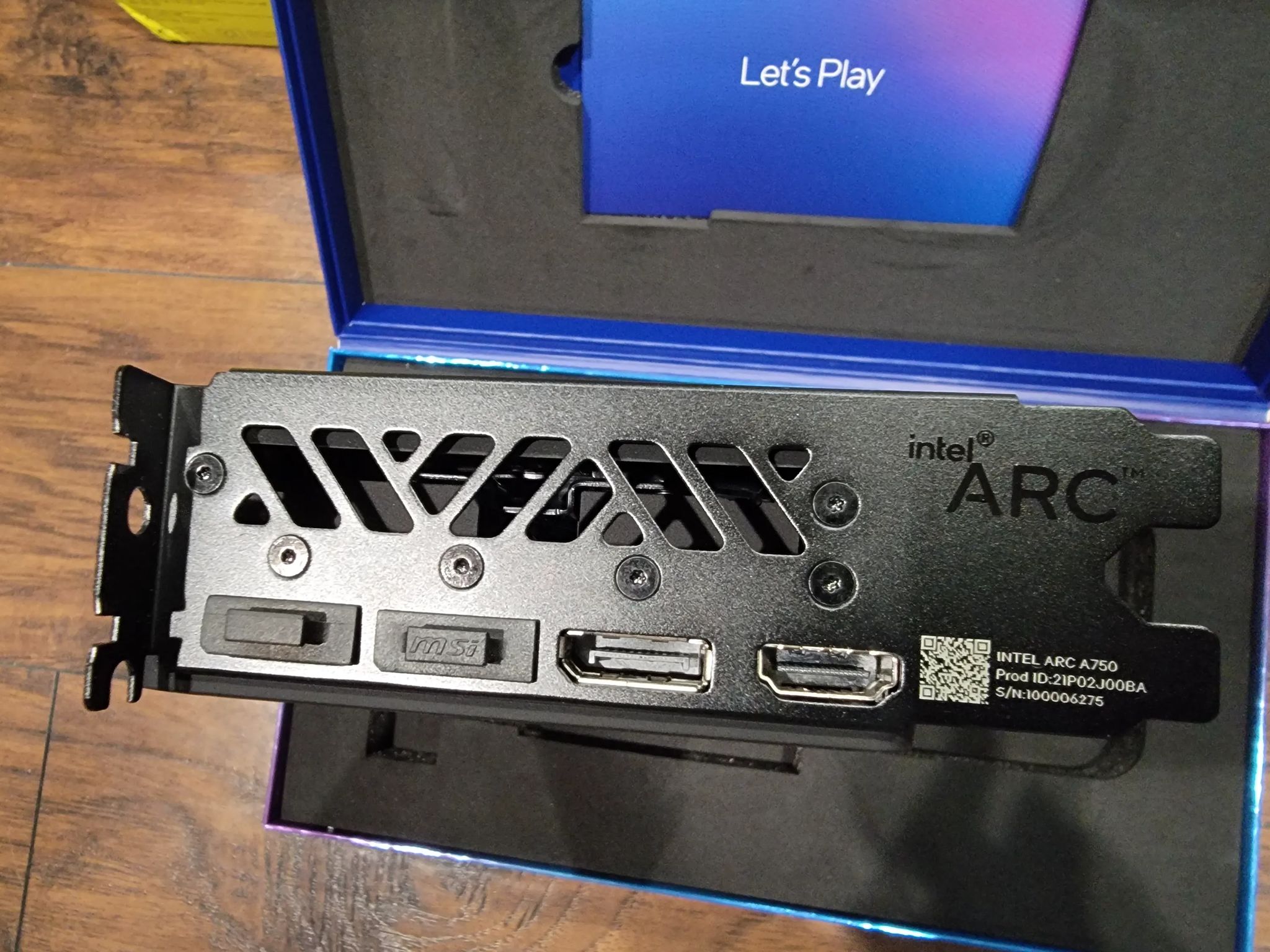 Intel ARC A750 Limited edition