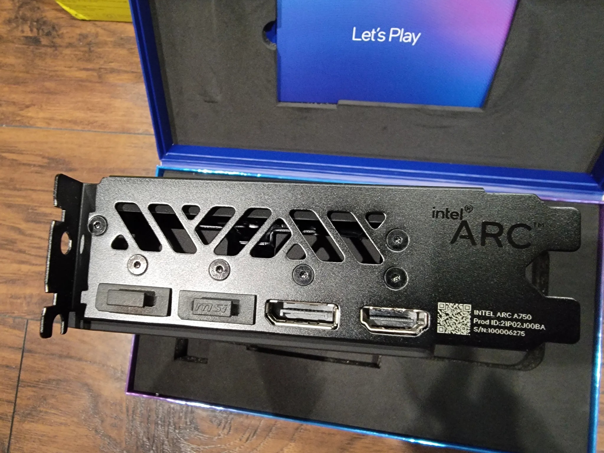 Intel ARC A750 Limited edition