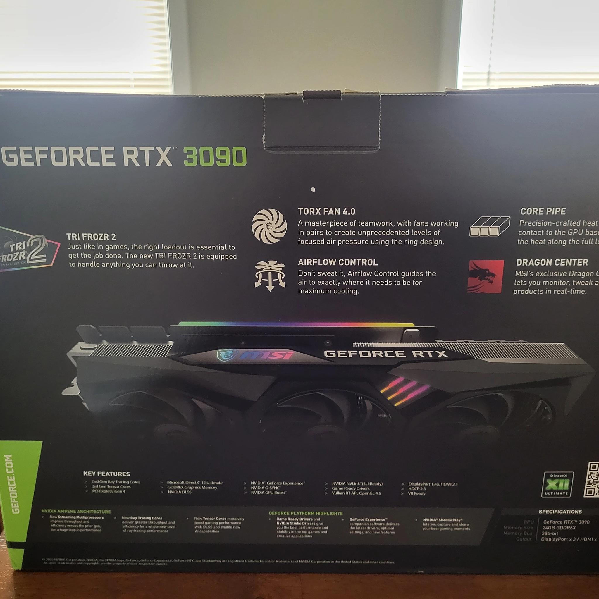 MSI RTX 3090 Gaming Trio
