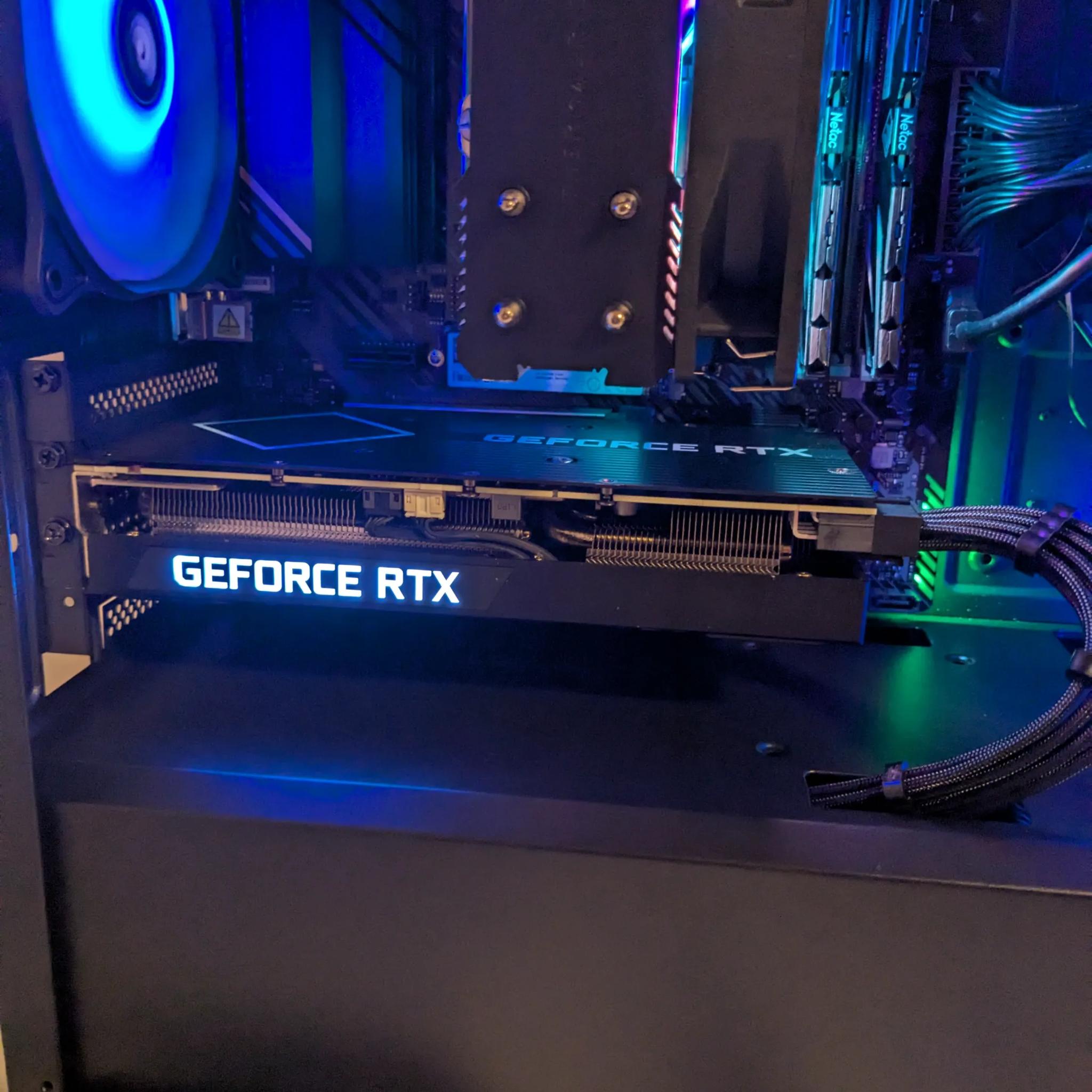 RTX 3060 TI Gaming PC | RYZEN 5 3600 | 16 GB RAM | WIFI
