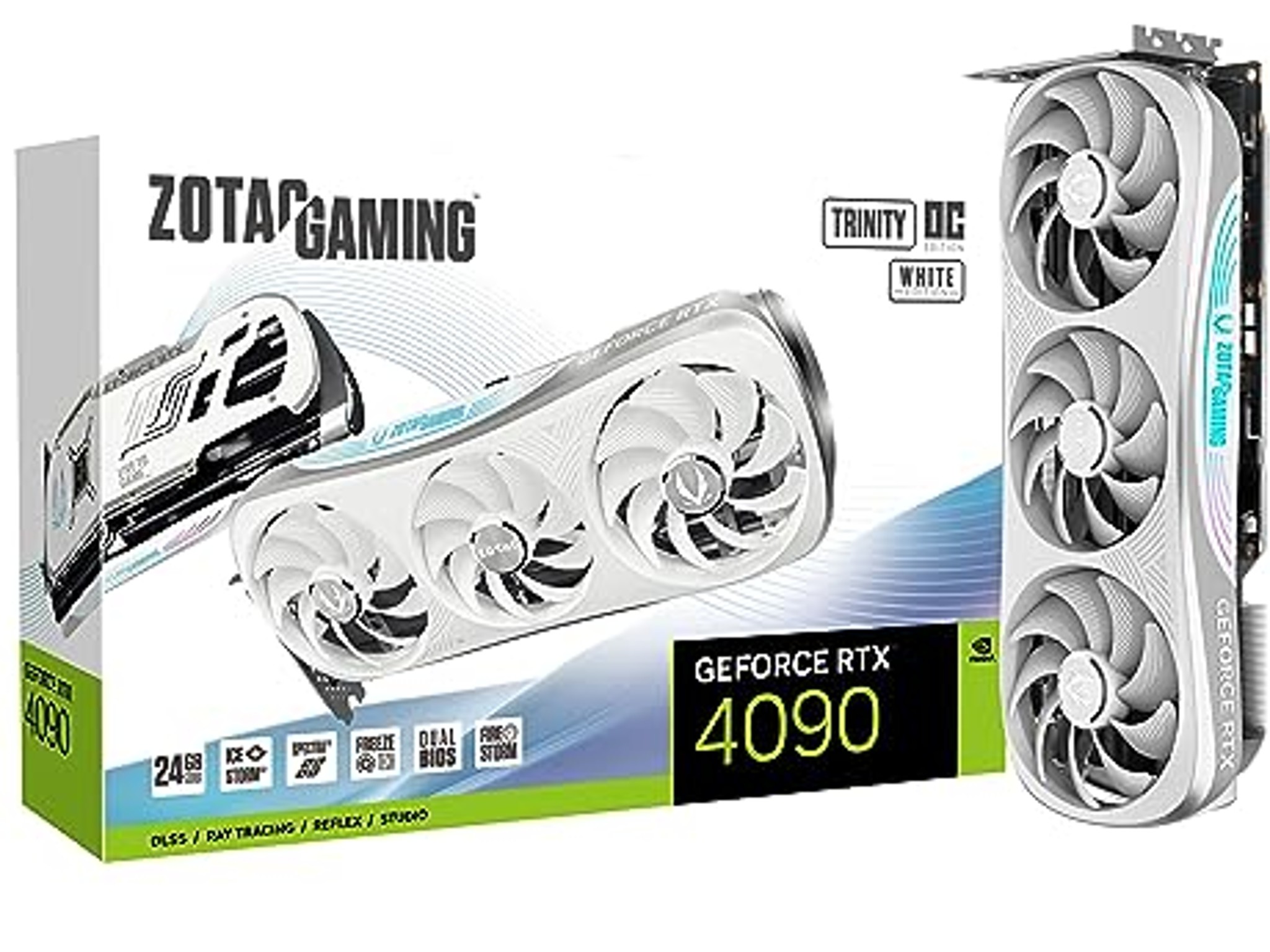 Used White Zotac 4090 OC