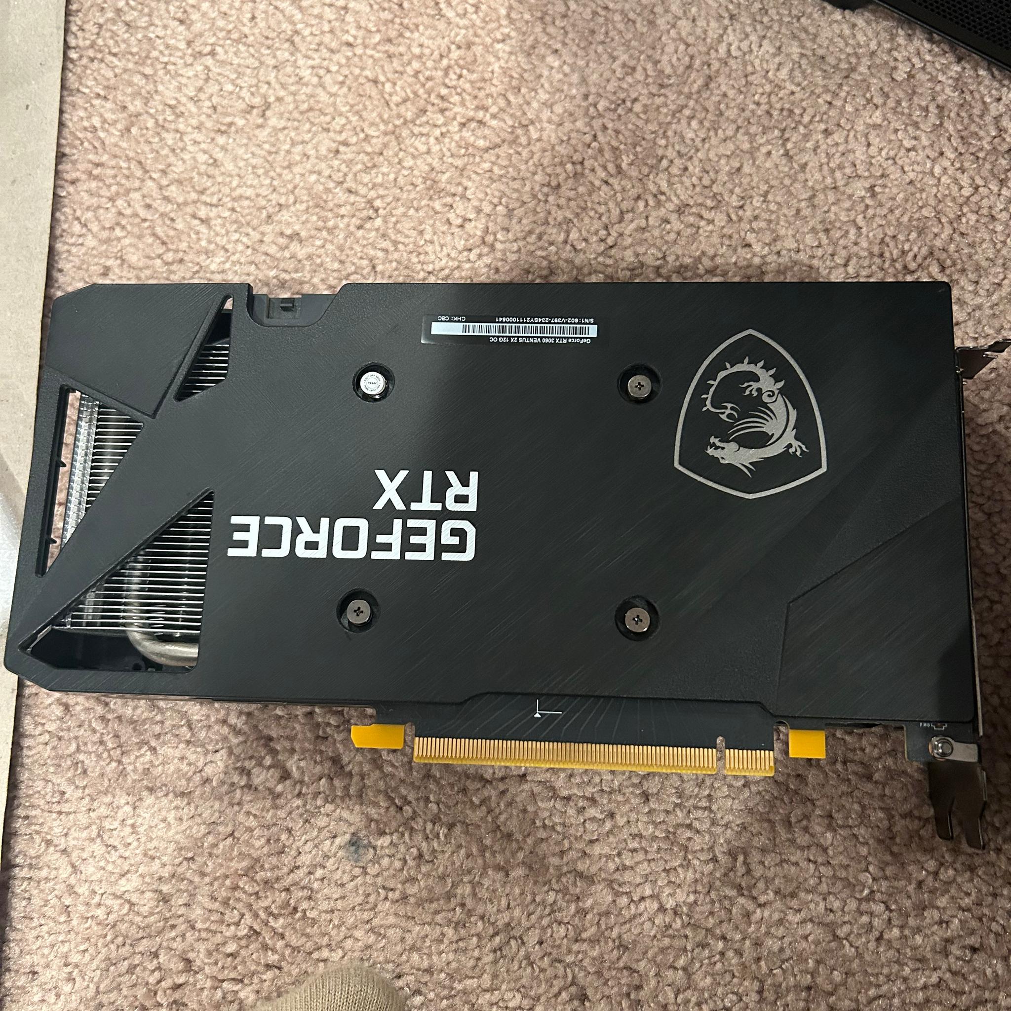 MSI GeForce RTX 3060 12 GB