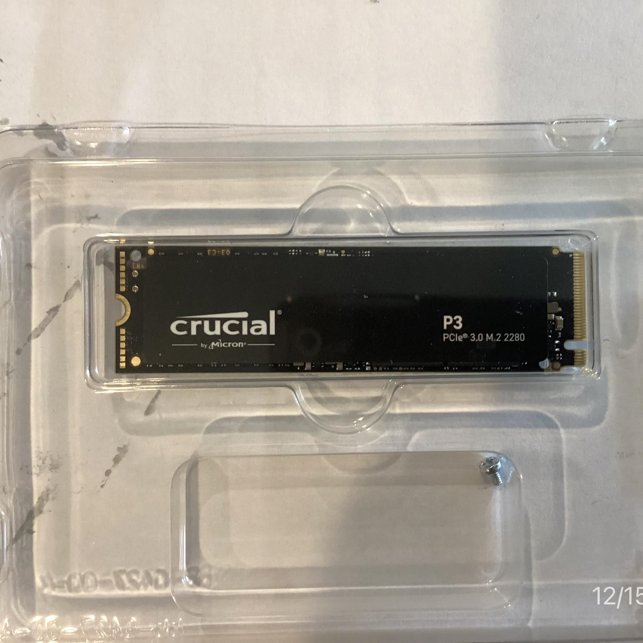 ++ NEW ++ Crucial P3 2280 4TB Internal 3D NAND Flash PCIe Gen 3x4 NVMe M.2 CT4000P3SSD8 - Open Box