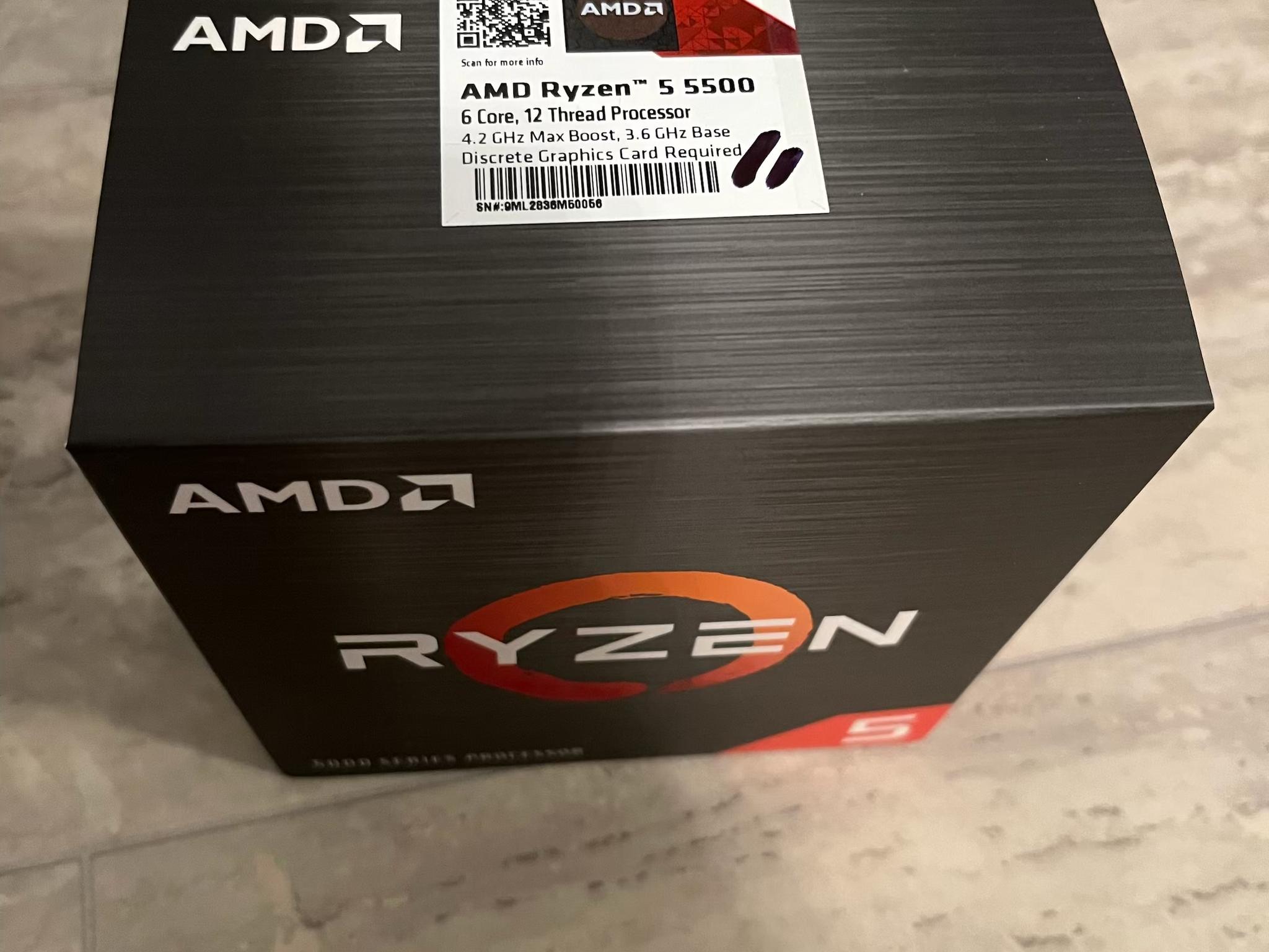 *BNIB* Budget AM4 PC bundle (CPU, MOBO, RAM, SSD, PSU, Cooler)