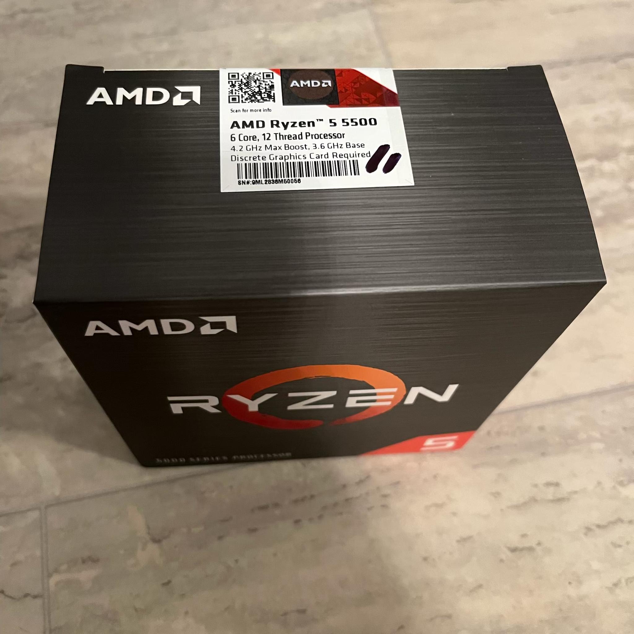 *BNIB* Budget AM4 PC bundle (CPU, MOBO, RAM, SSD, PSU, Cooler)