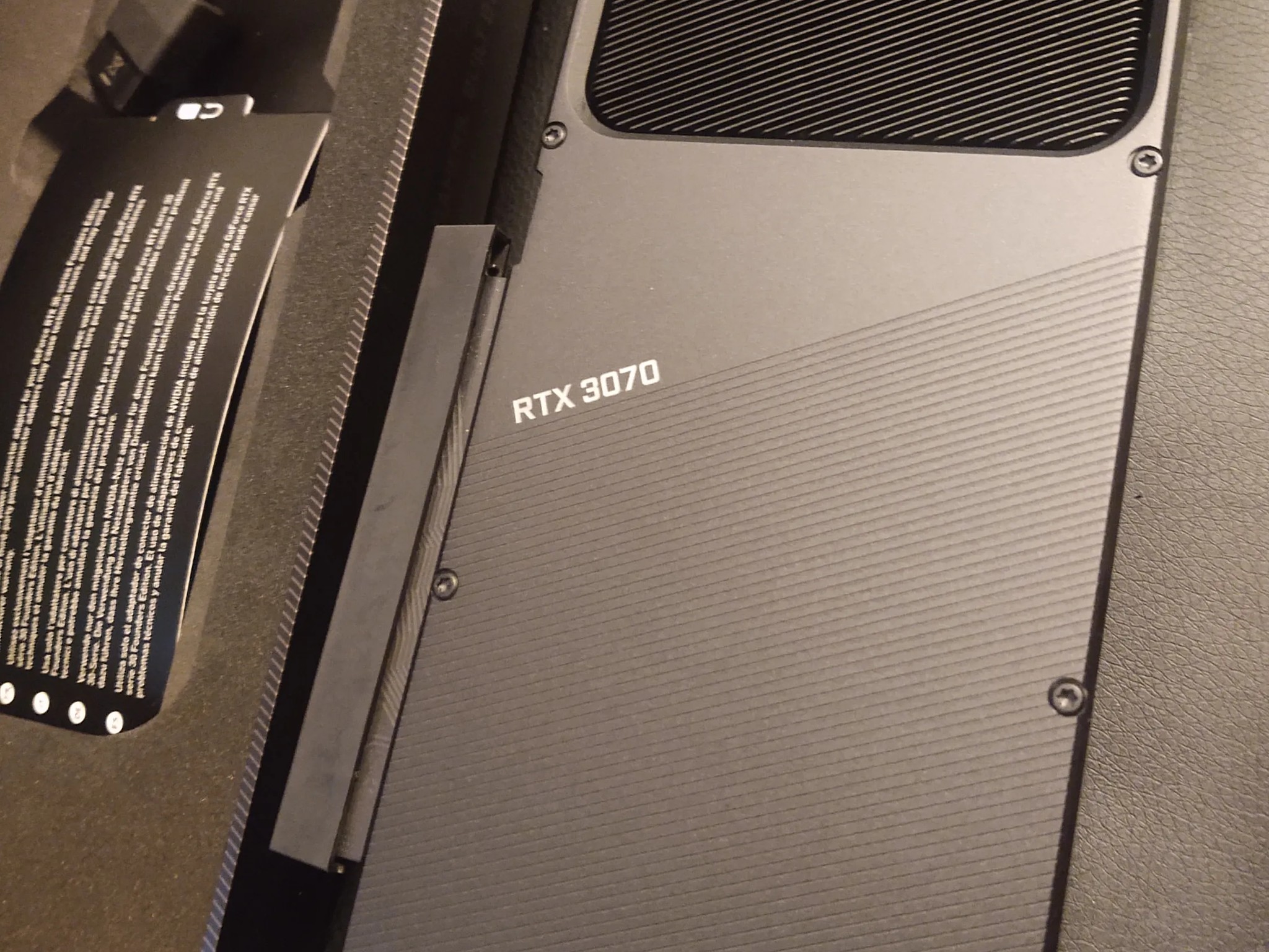 Nvidia 3070 FE (Founder's Edition) Like New, and Bought New