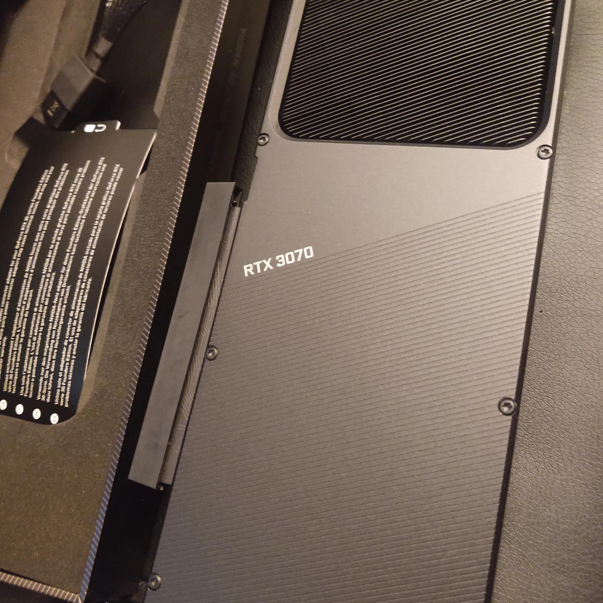 Nvidia 3070 FE (Founder's Edition) Like New, and Bought New