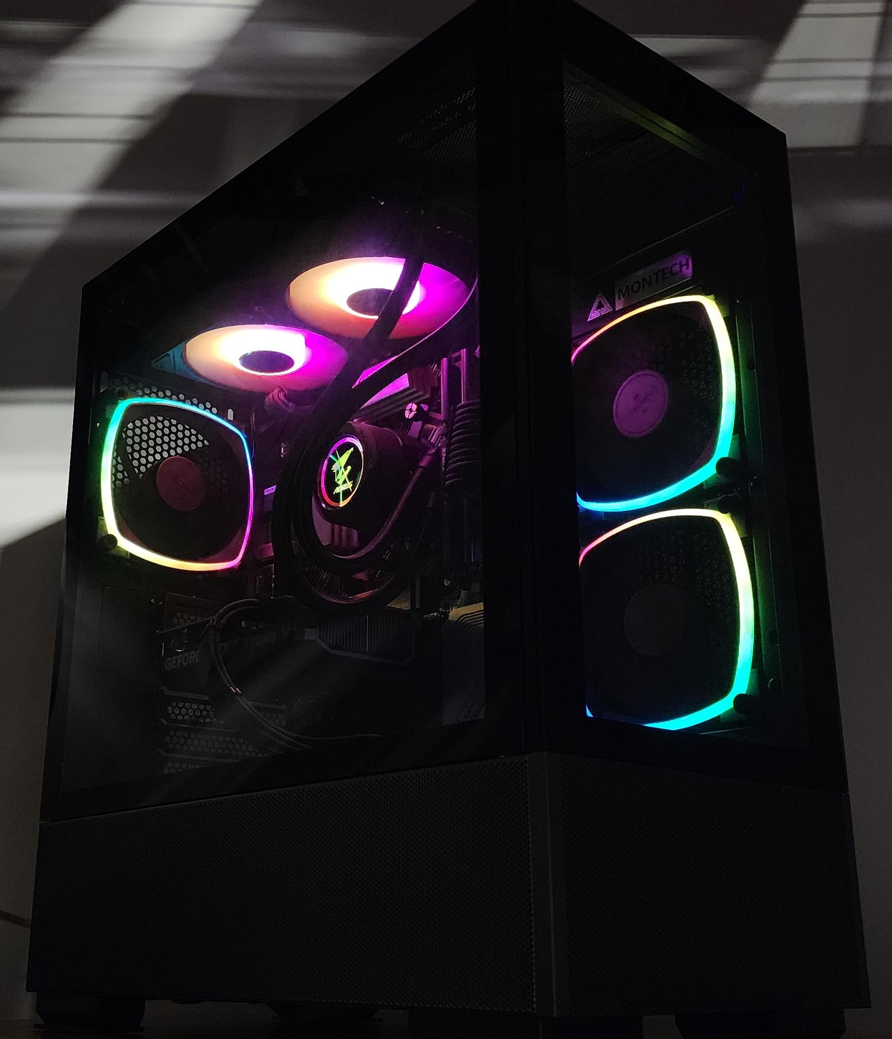Gaming PC Ryzen 7 5700X 16GB RAM 1TB SSD RTX 5060  8GB Windows 11 Computer