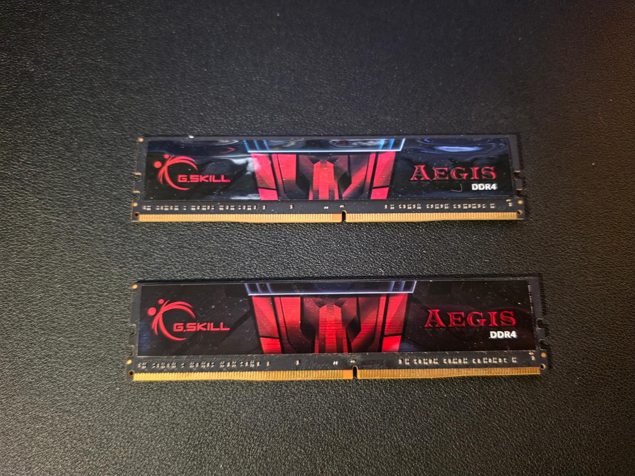 G.SKILL Aegis DDR4 16gb (2x8gb) ram.