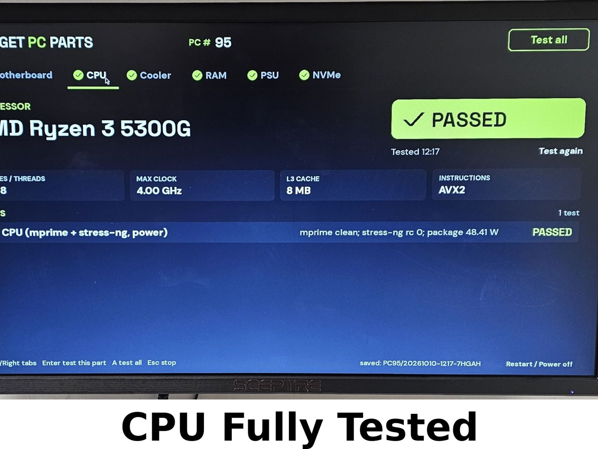 AMD Ryzen 3 5300G AM4
