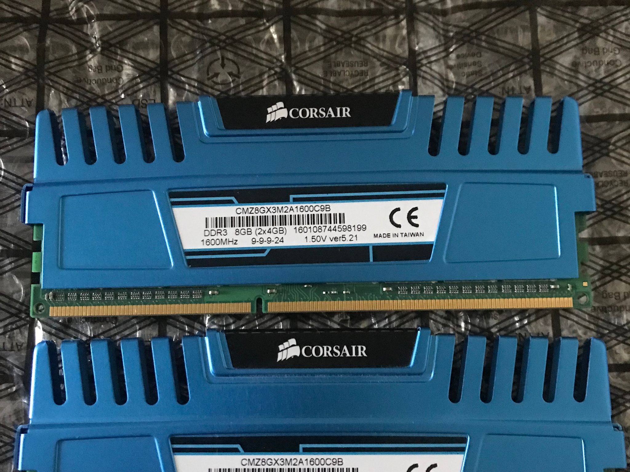 Corsar vengeance x2 4gb (8gb kit)