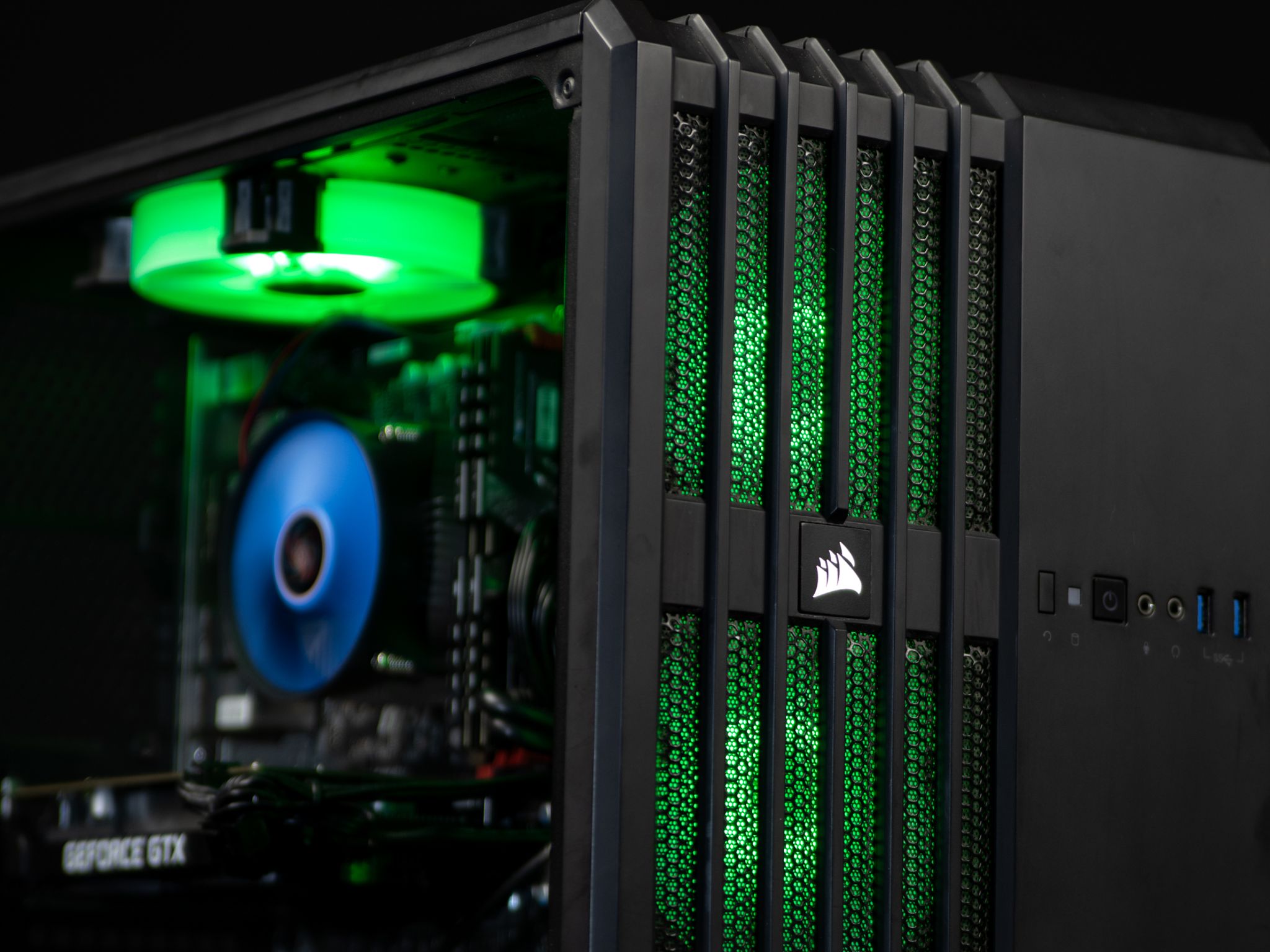 Rstart GTX 1650 Gaming PC Windows 10 Pro Intel i5 1500GB Desktop Power