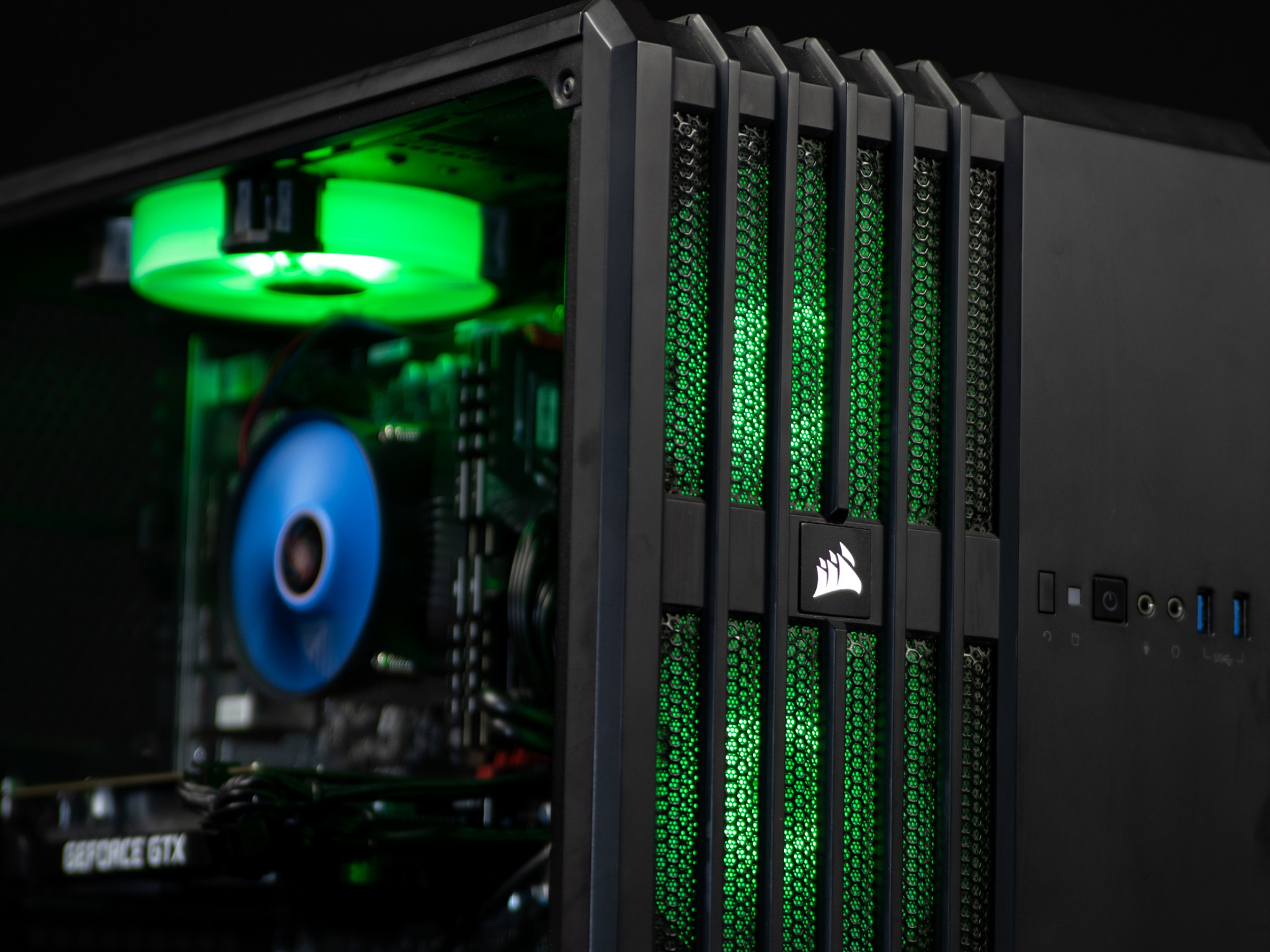 Rstart GTX 1650 Gaming PC Windows 10 Pro Intel i5 1500GB Desktop Power
