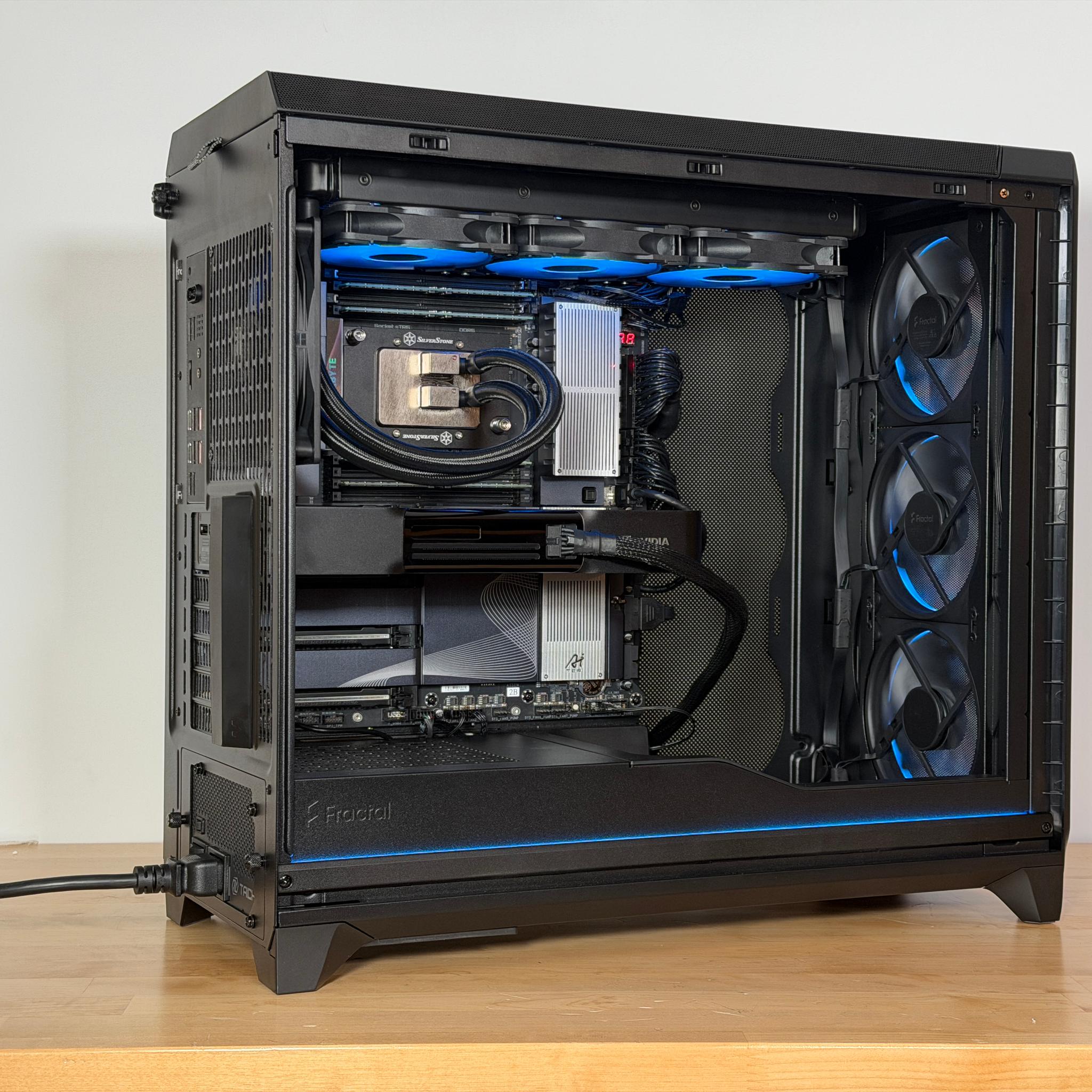 RTX Pro 6000 Threadripper 9975wx 256gb DDR5 ecc 4tb Gen 5 NVME AI Workstation