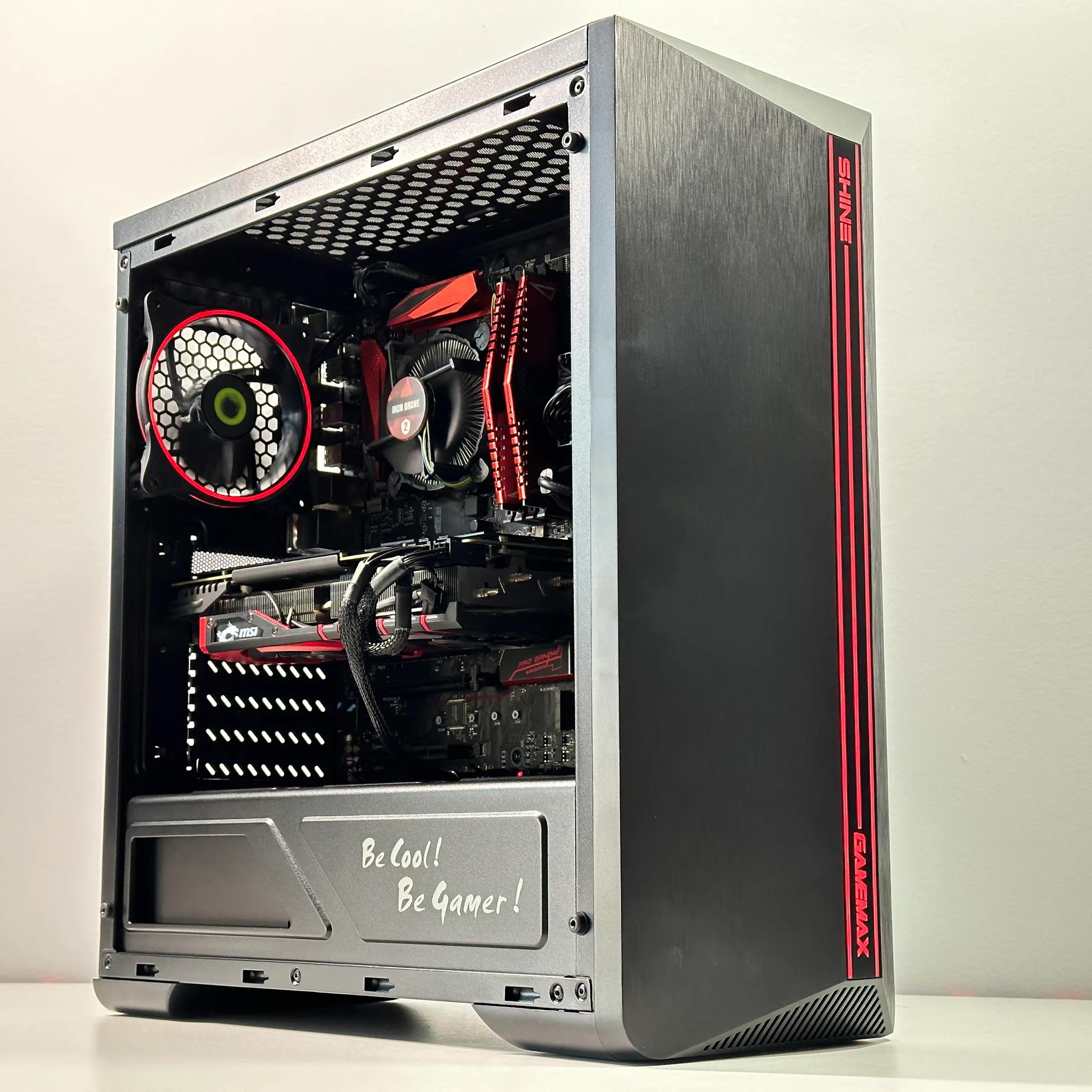 🌌🔫Dark Trooper 🌌Intel Core i5-6600K🌌AMD R9 390X 8GB GDDR5🌌16GB DDR4🌌512GB SSD