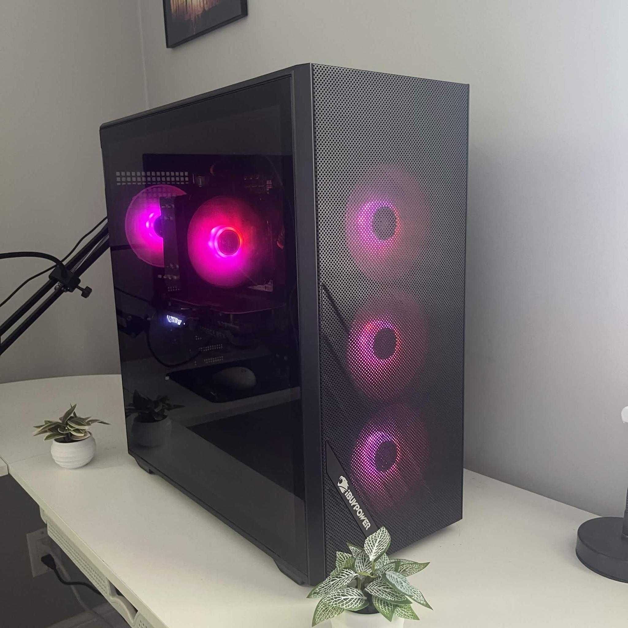 🖥️ RTX 4060 | 16GB DDR5 | i5 14400F | 1 TB Gen 4 NVMe | Black Gaming PC