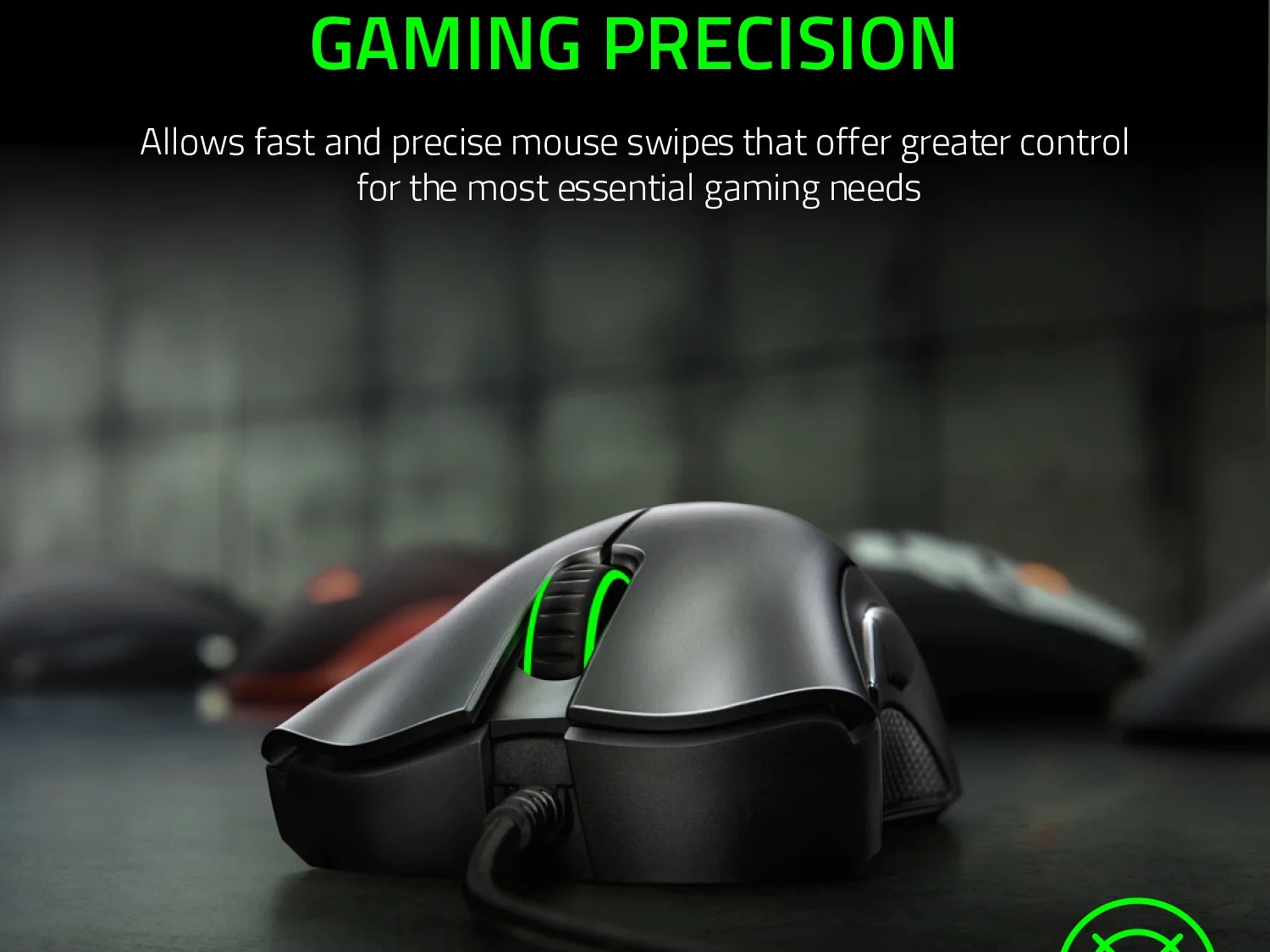 Razer Next Level Gaming Bundle [Kraken X Lite Wired Headset, DeathAdder Essential Wired Mouse, Mpad]