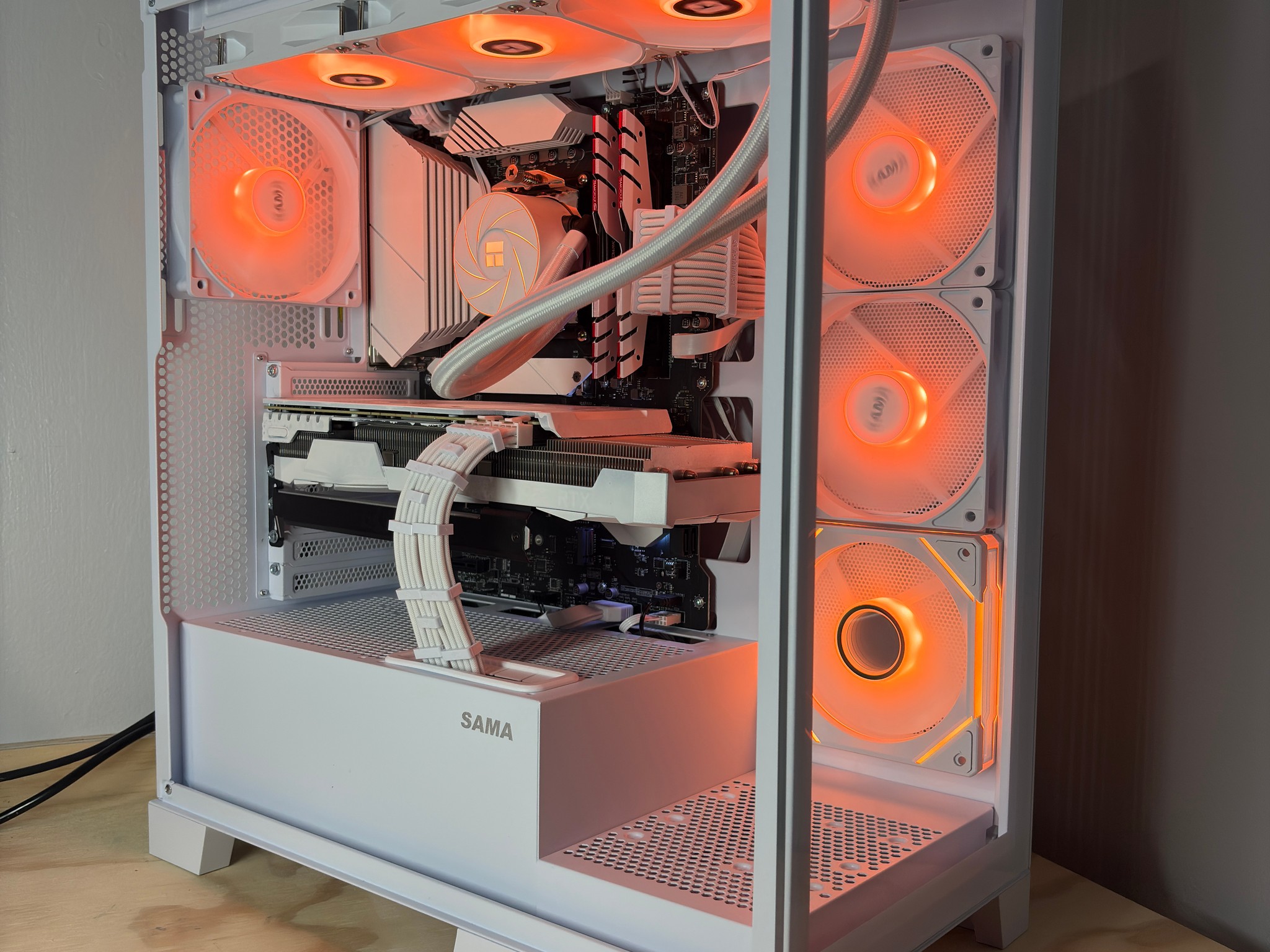 🧊❄️ Glacier Series All White Gaming PC / Ryzen 7 + RTX 3070 / 1TB NVMe SSD / Ready To Play! ❄️🧊