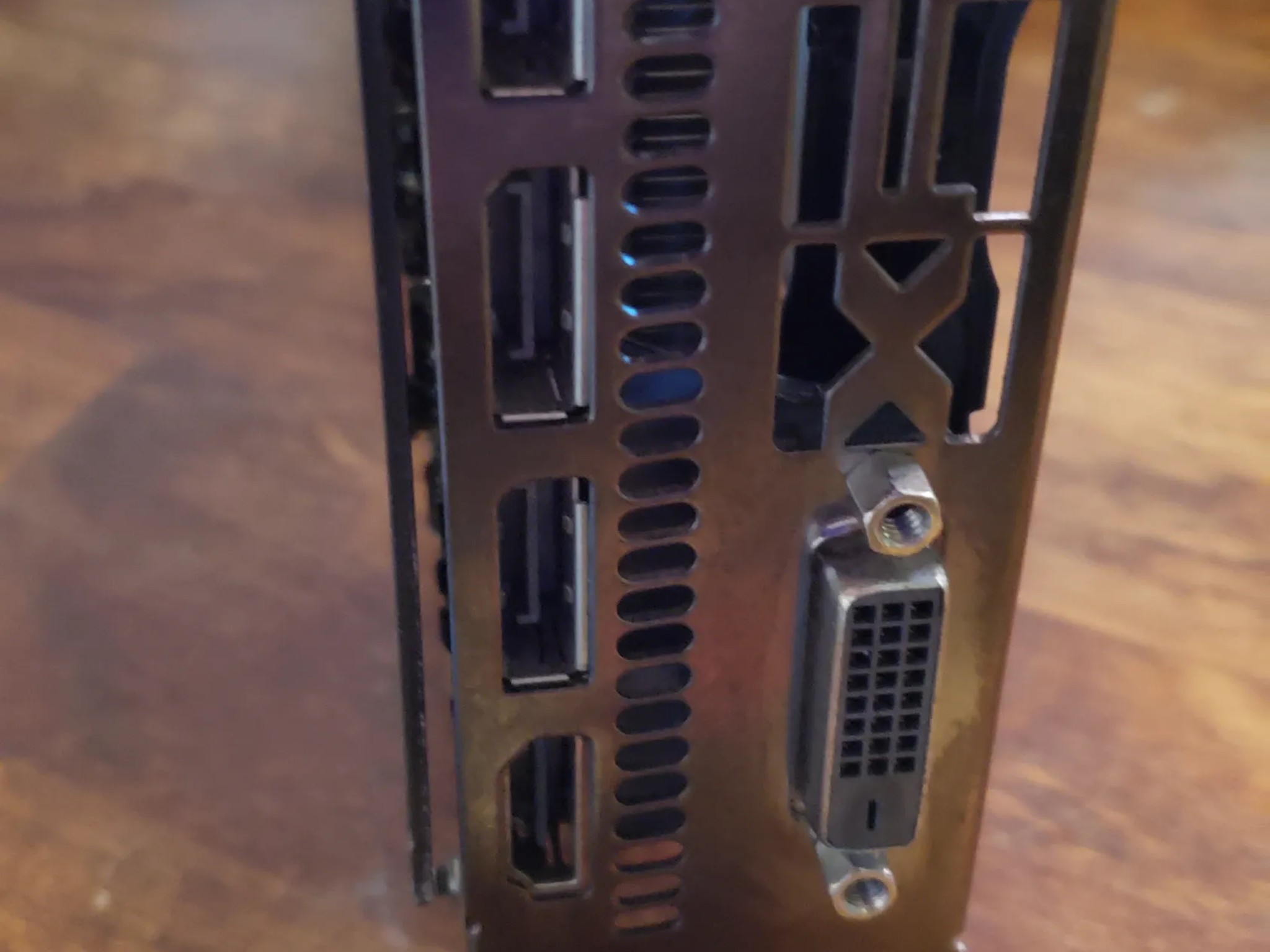 XFX RX 580 graphics card with 8gb memory