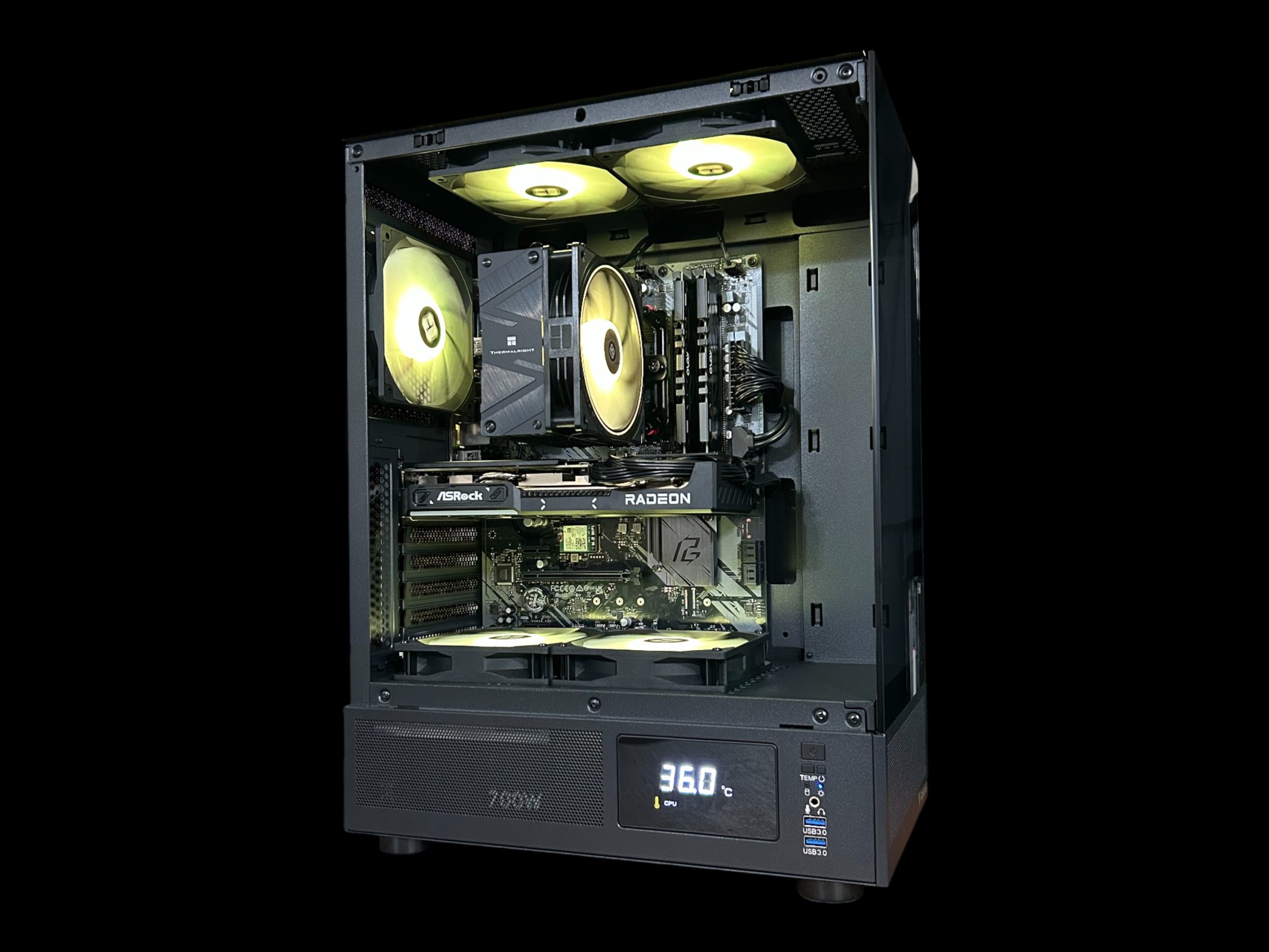 RX 9060XT 16GB | Ryzen 7 5800XT | 16GB DDR4 | 1TB NVMe | The Mid-Range Beast RX