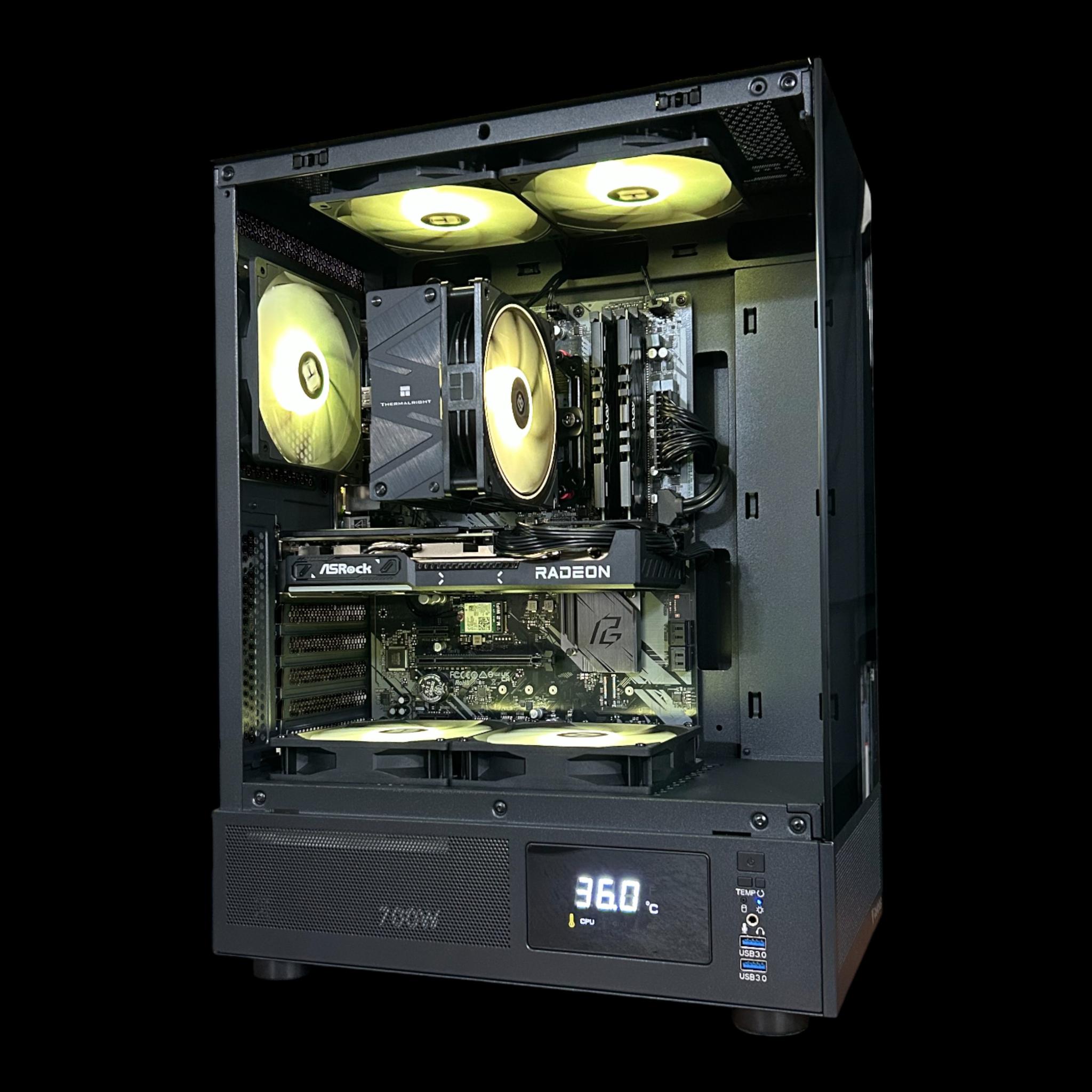 RX 9060XT 16GB | Ryzen 7 5800XT | 16GB DDR4 | 1TB NVMe | The Mid-Range Beast RX