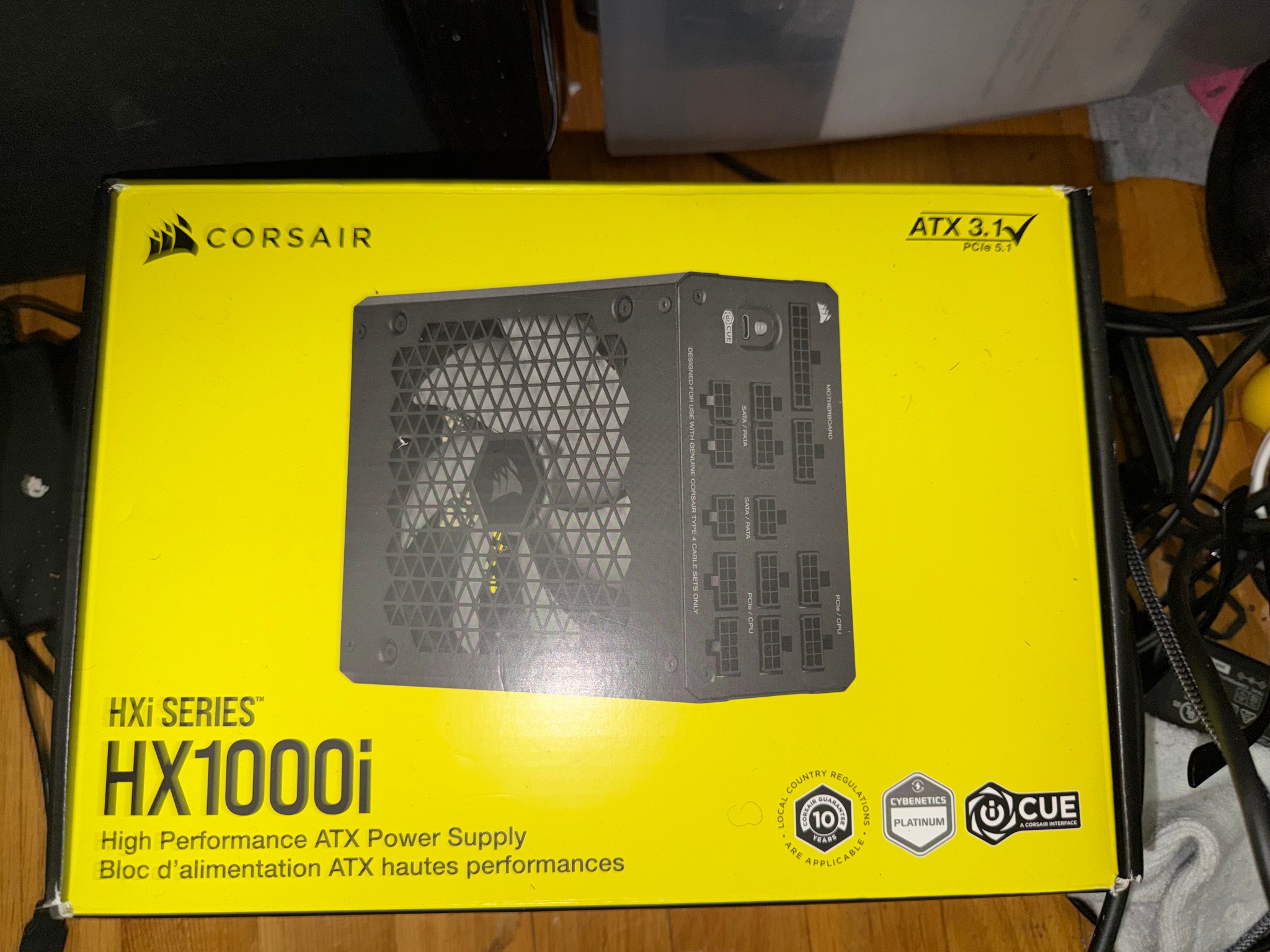 Corsair HX1000i 3.1 atx platinum