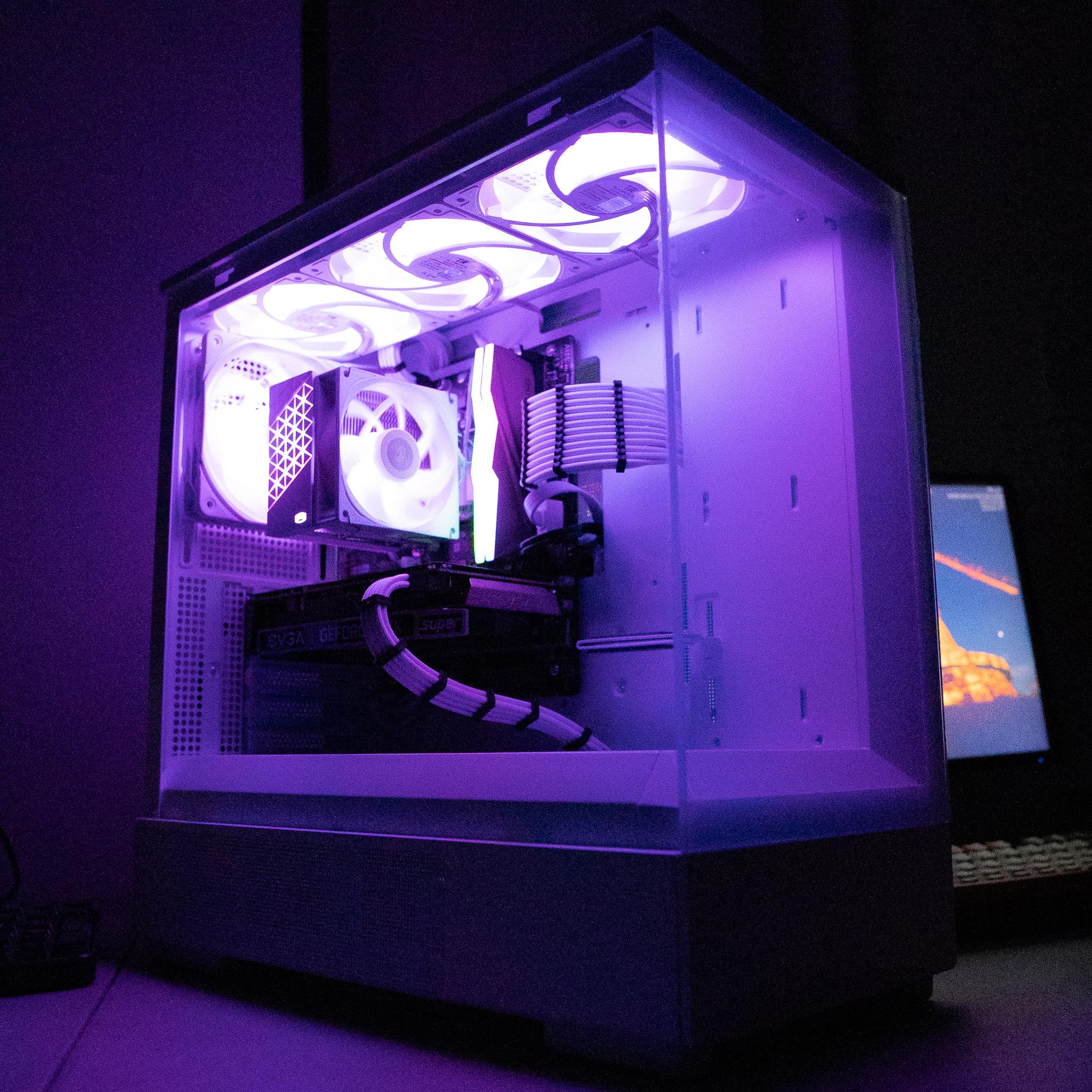 ❄️🌨 | EVGA GTX 1660 SUPER | INTEL i5 9400F | 16GB DDR4 RGB RAM | 1TB | Arctic Freeze