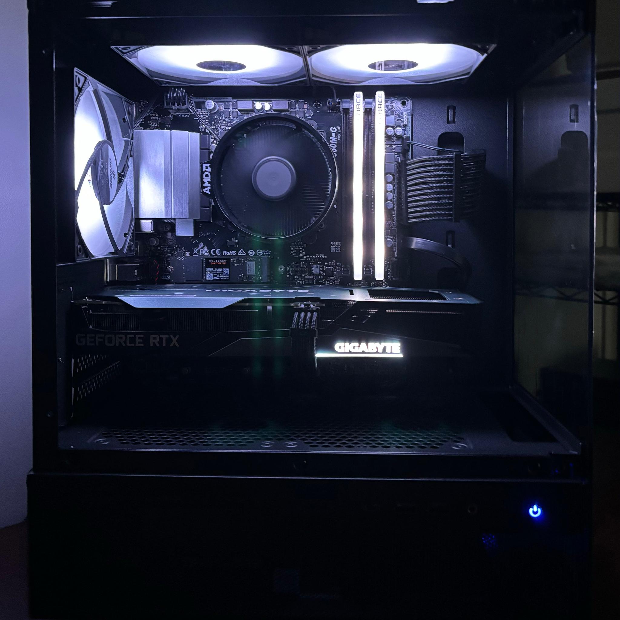 ♠️ BUILD 002 ♠️ 1440p Gaming & Streaming PC | RTX 3060, Ryzen 7 5700x, 16GB DDR4