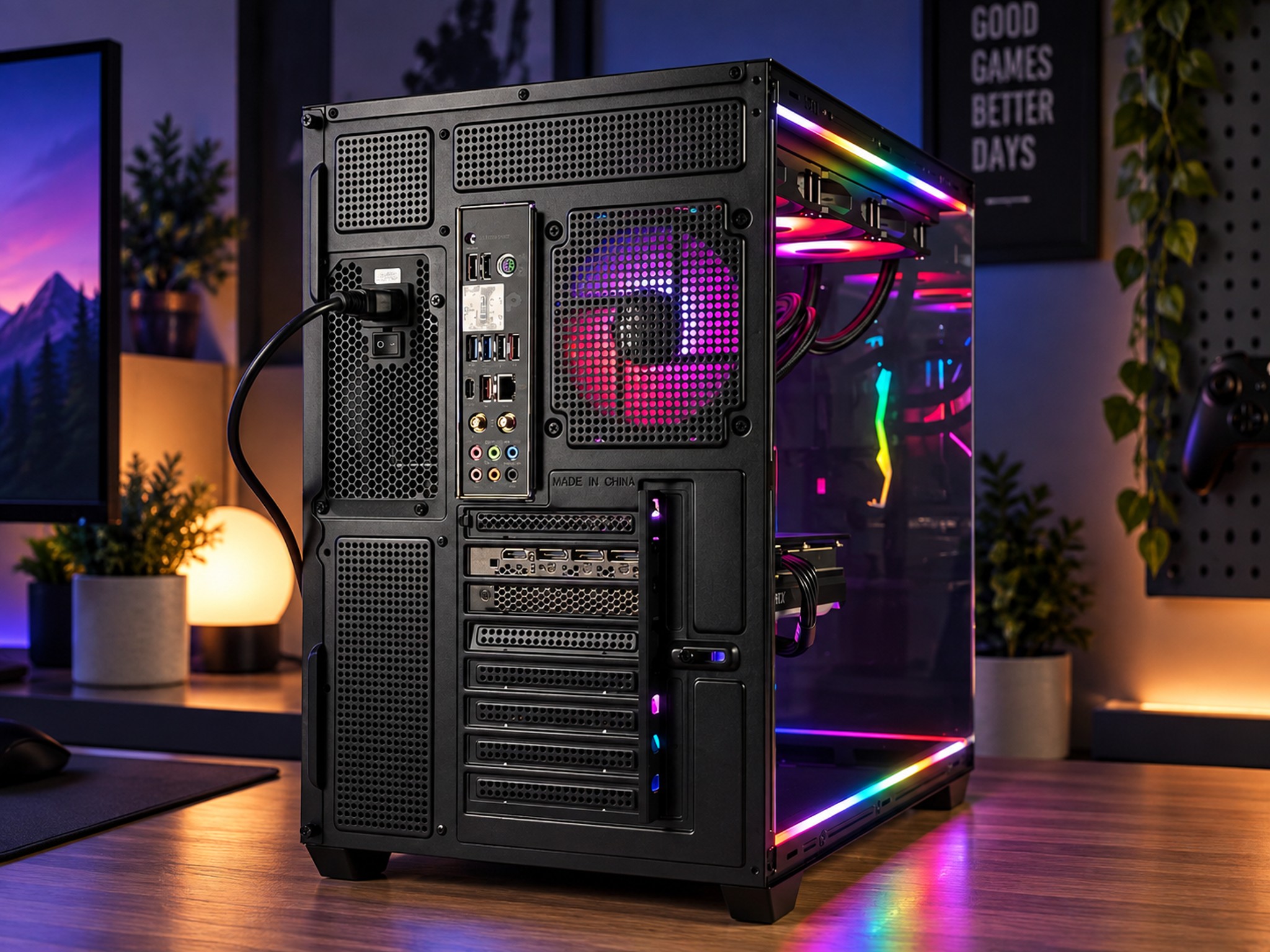 💜⚡AMETHYST Gaming PC | RTX 4070 Ti | i7-14700K | 48GB RAM | 1TB NVME | WiFi + BT | FREE SHIPPING