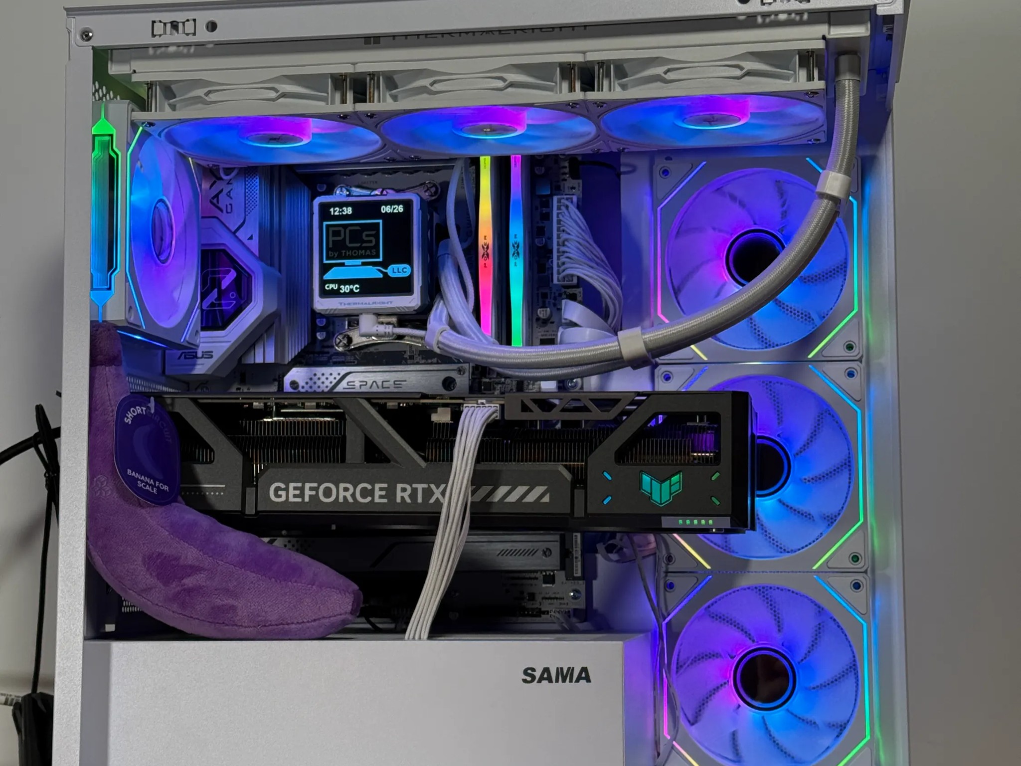 Ryzen 9800x3d RTX 5080 White Gaming PC