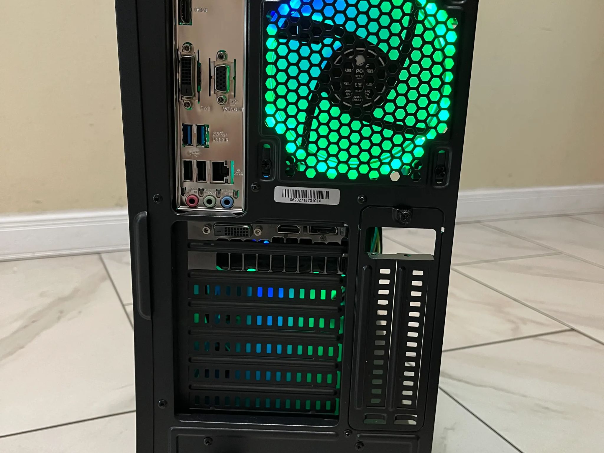 🎮 Entry-Level Gaming PC – RGB Case w/ Remote | Intel i5 + GTX 1050 Ti + SSD + HDD + 12GB RAM 💡