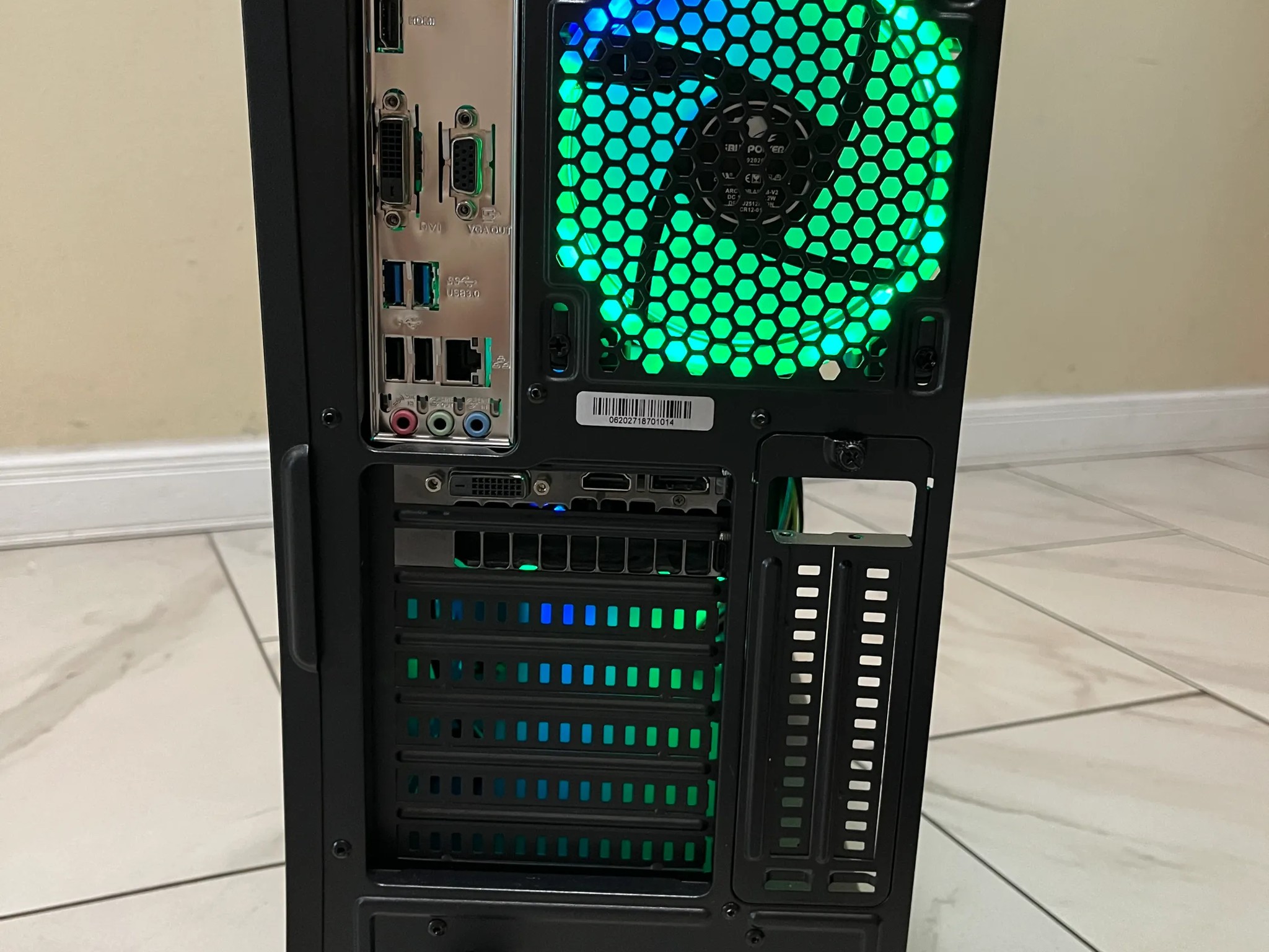 🎮 Entry-Level Gaming PC – RGB Case w/ Remote | Intel i5 + GTX 1050 Ti + SSD + HDD + 12GB RAM 💡