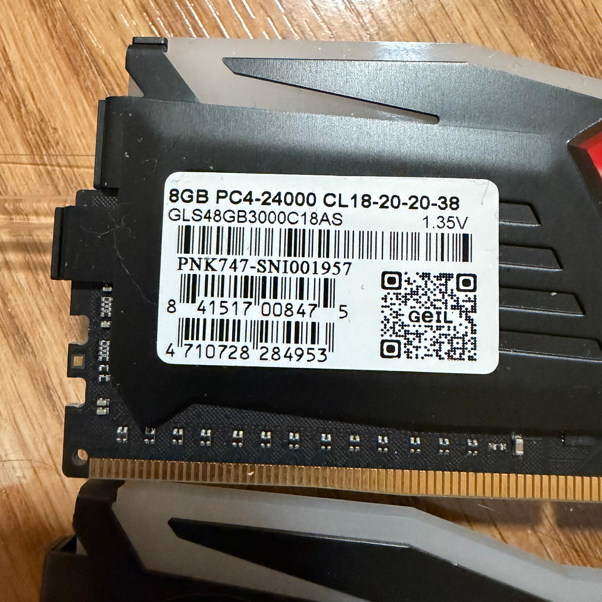 GeIL Super Luce RGB Sync RAM (2x 8gb)