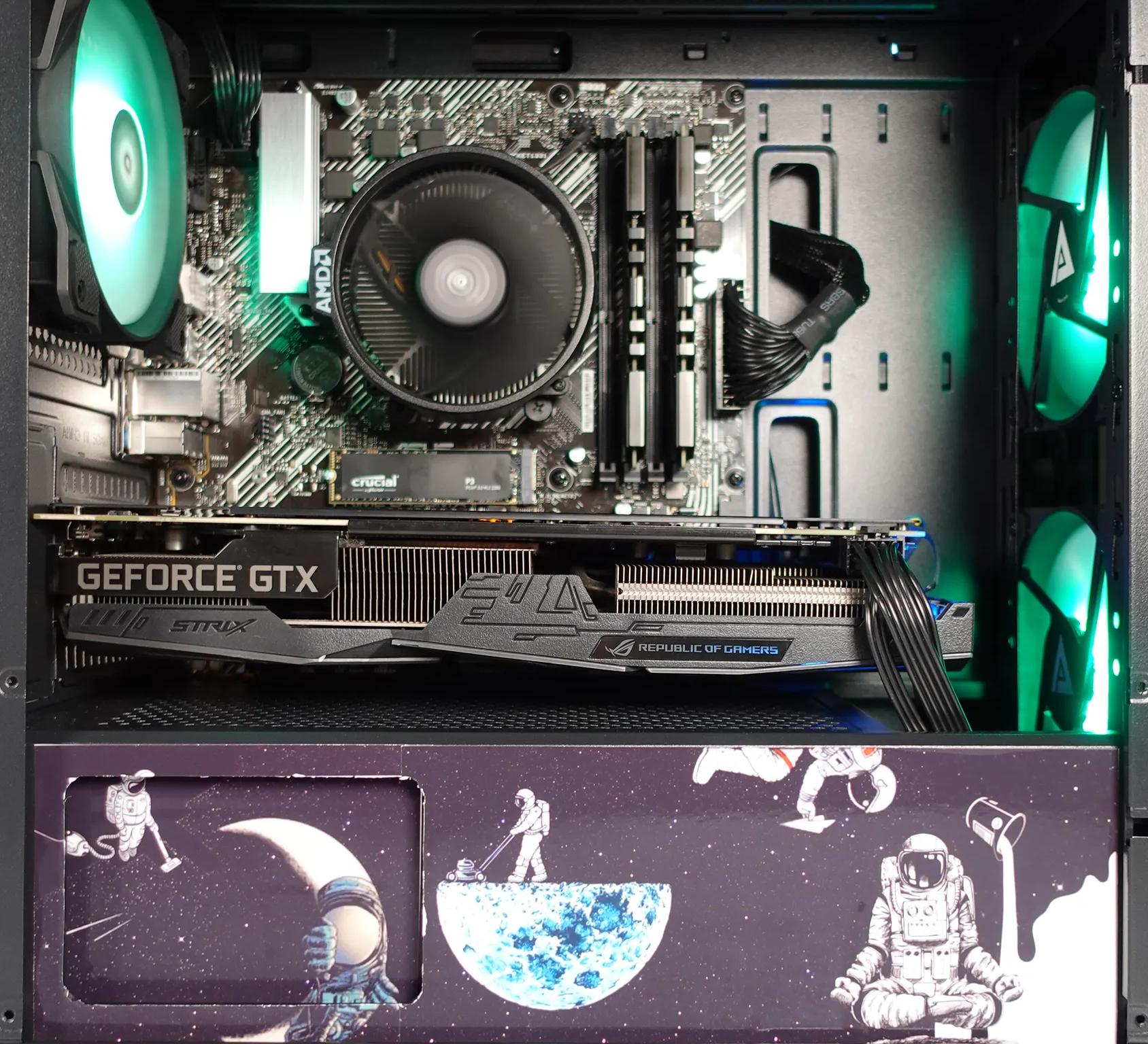 Space explorer ryzen 5 3600 gtx 1660ti