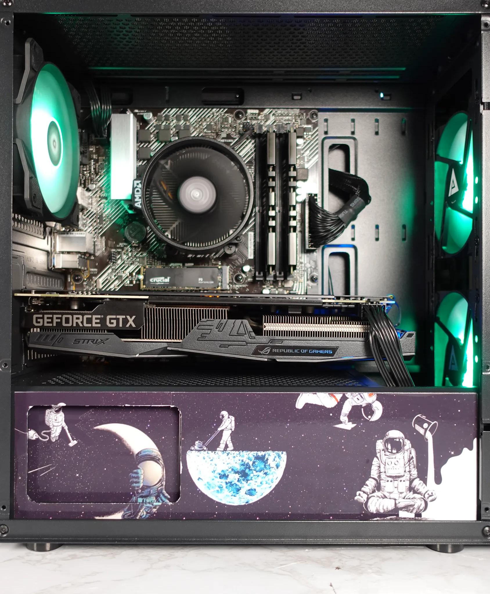 Space explorer ryzen 5 3600 gtx 1660ti