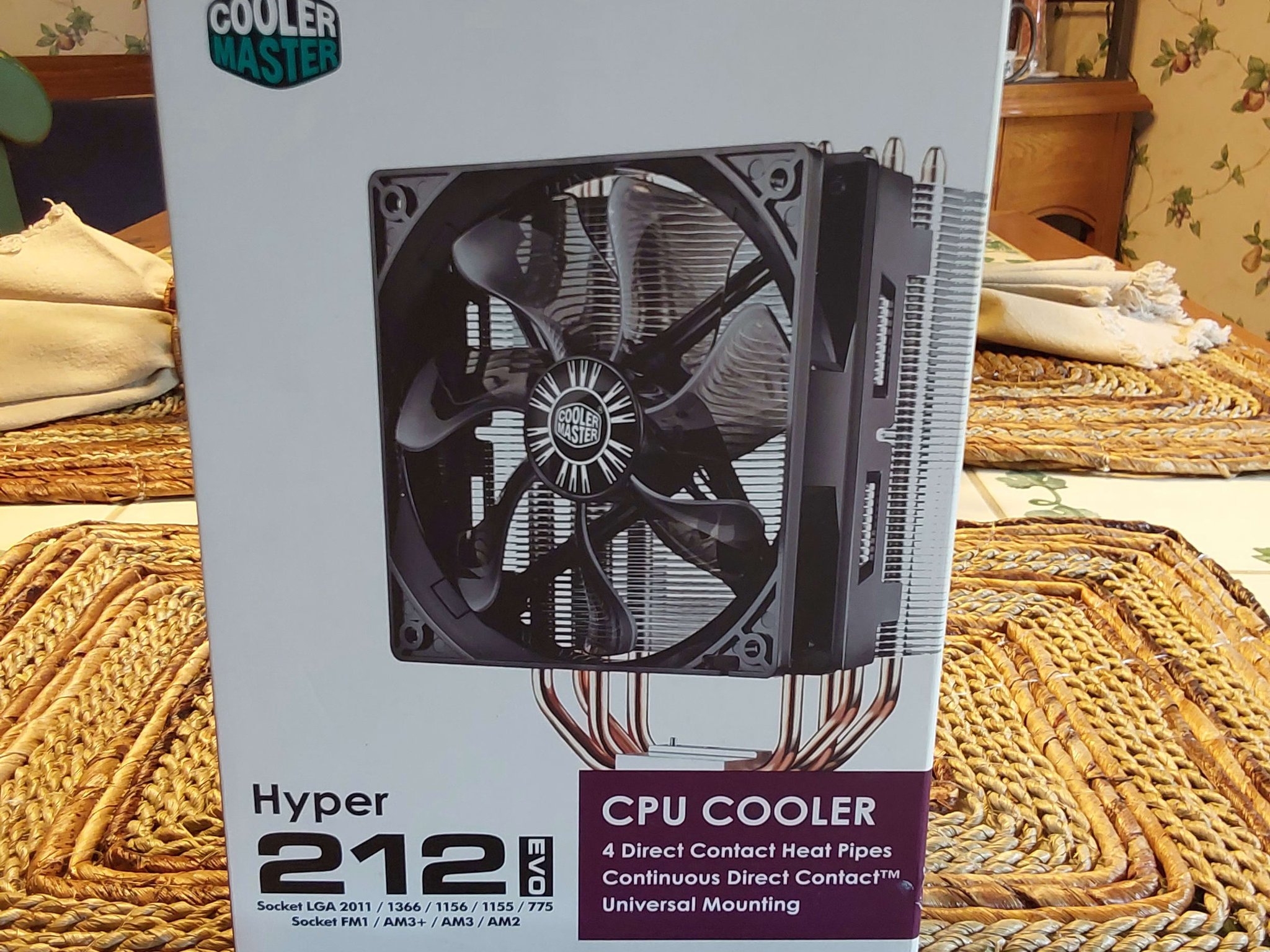 Cooler Master Hyper 212 EVO CPU Cooler Model RR-212E-20PK-R2