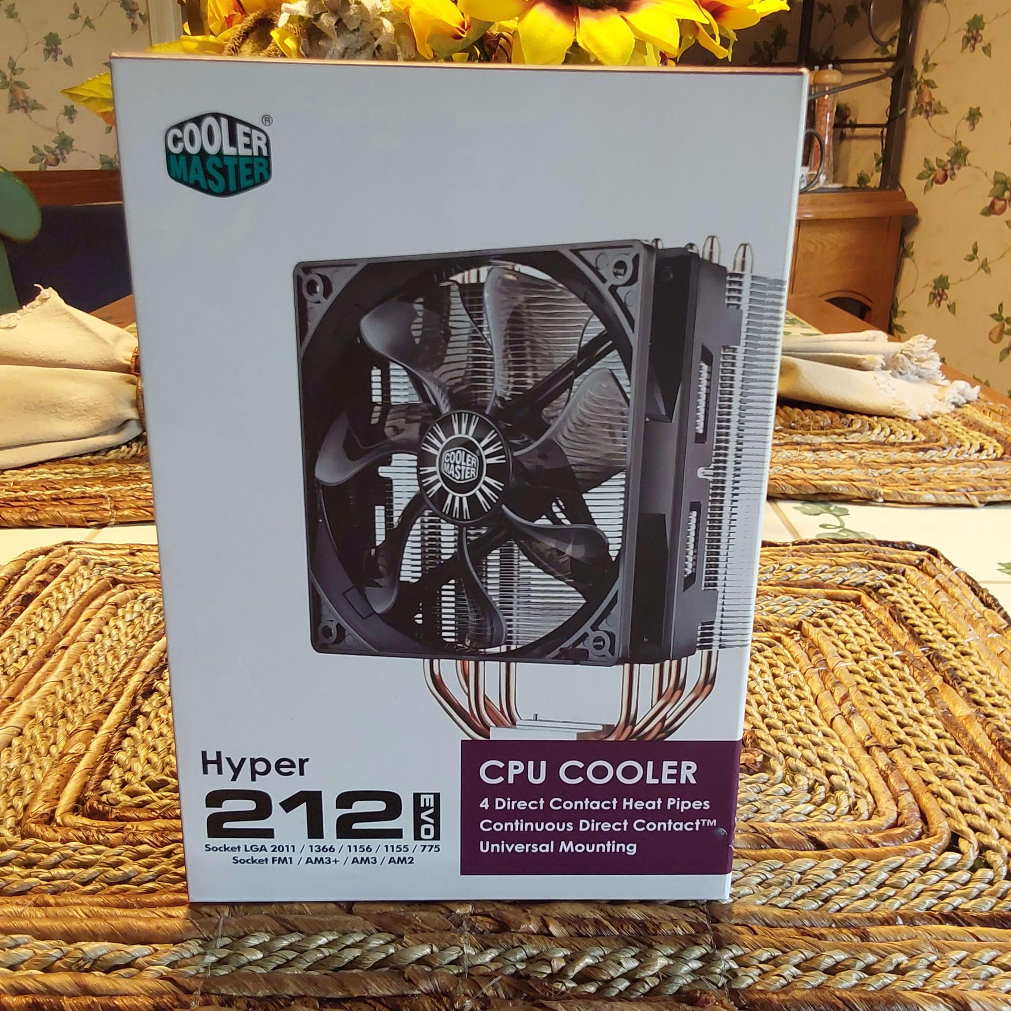 Cooler Master Hyper 212 EVO CPU Cooler Model RR-212E-20PK-R2