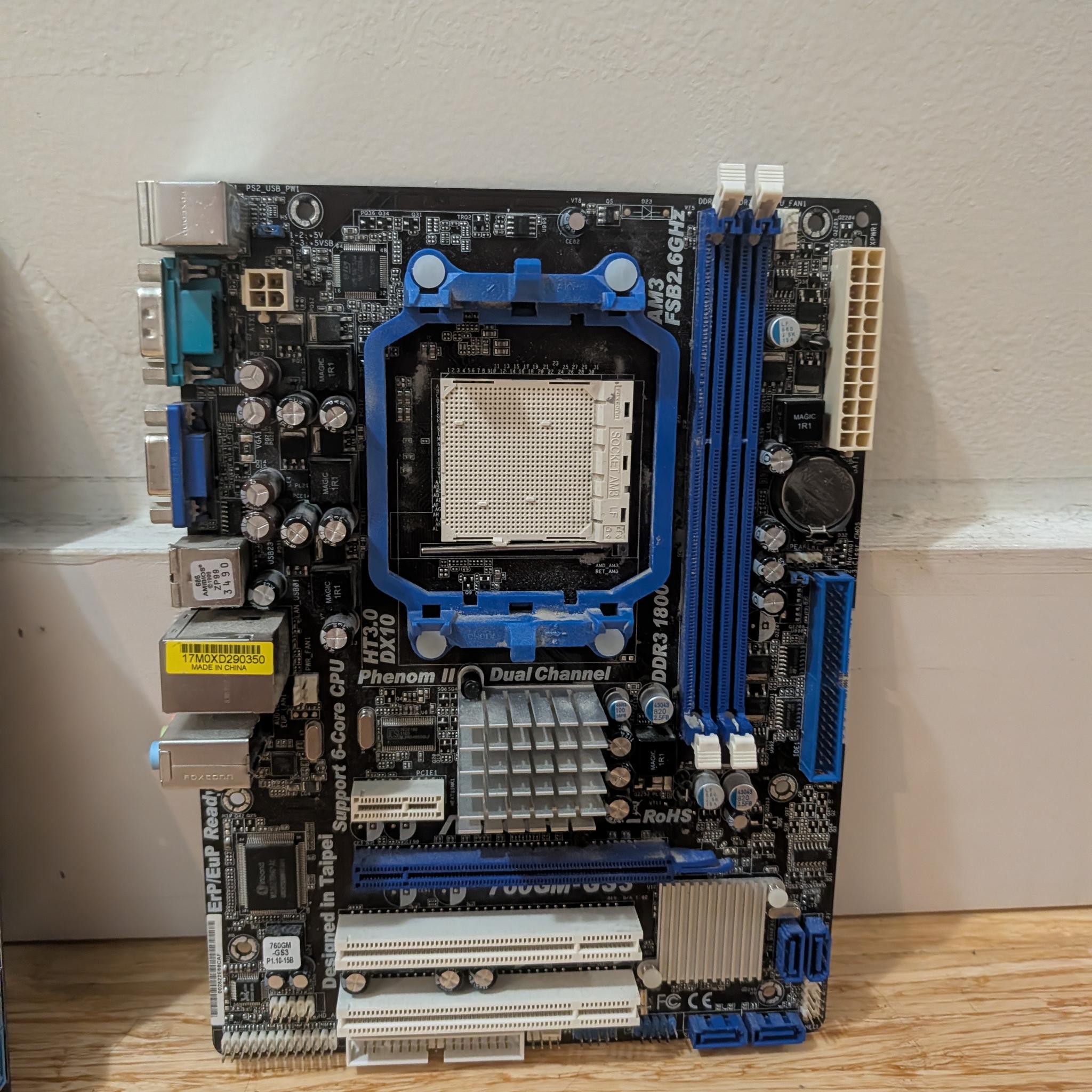 Lot of 2: AM3 Motherboards