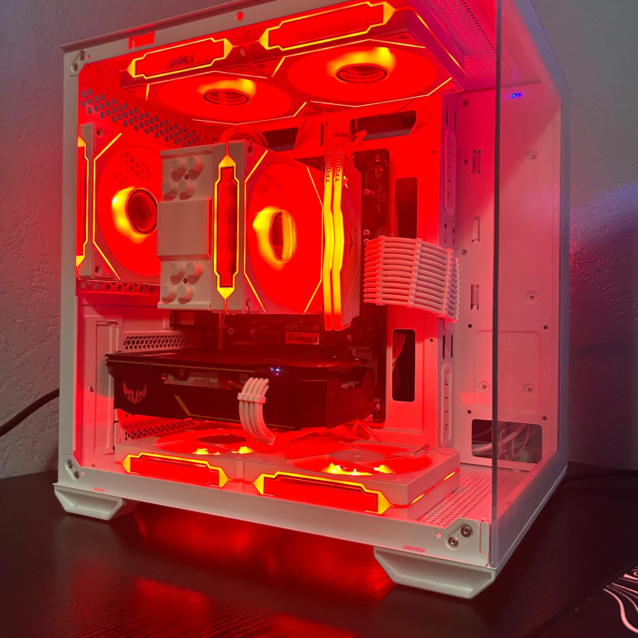 White Budget Gaming PC | RYZEN 5 3600 | 1660 SUPER | 16GB RAM | 1TB SSD | Win 11