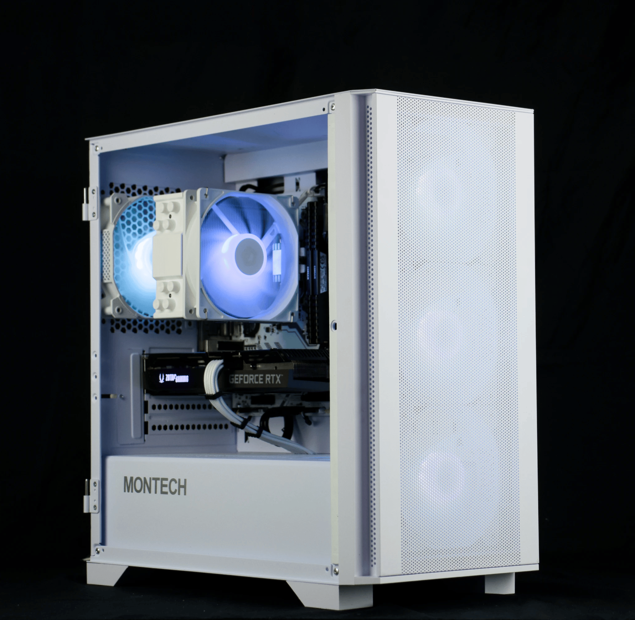 🧊❄️🧊 White Gaming PC – RTX 3060 TI , Ryzen 5 3600, 16GB RAM, 500GB SSD - WiFi, BlueTooth🧊❄️🧊