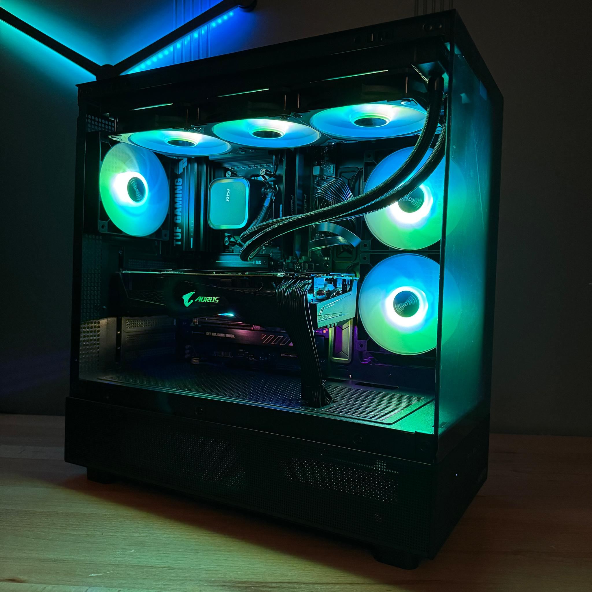 🚀7600X3D Machine | RTX 2080 Ti | 32GB DDR5 | 1TB Gen4 SSD | 850W 80+ Gold | WiFi + Bluetooth