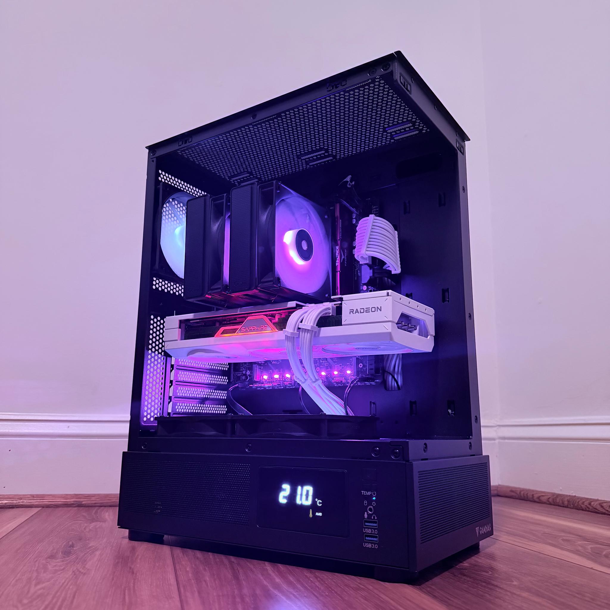 ❄️"Polar Nova"❄️| 1440p/4k Gaming | RX 7800 XT 16gb  | Intel i5 14600K | 32B DDR5 | 1tb Storage