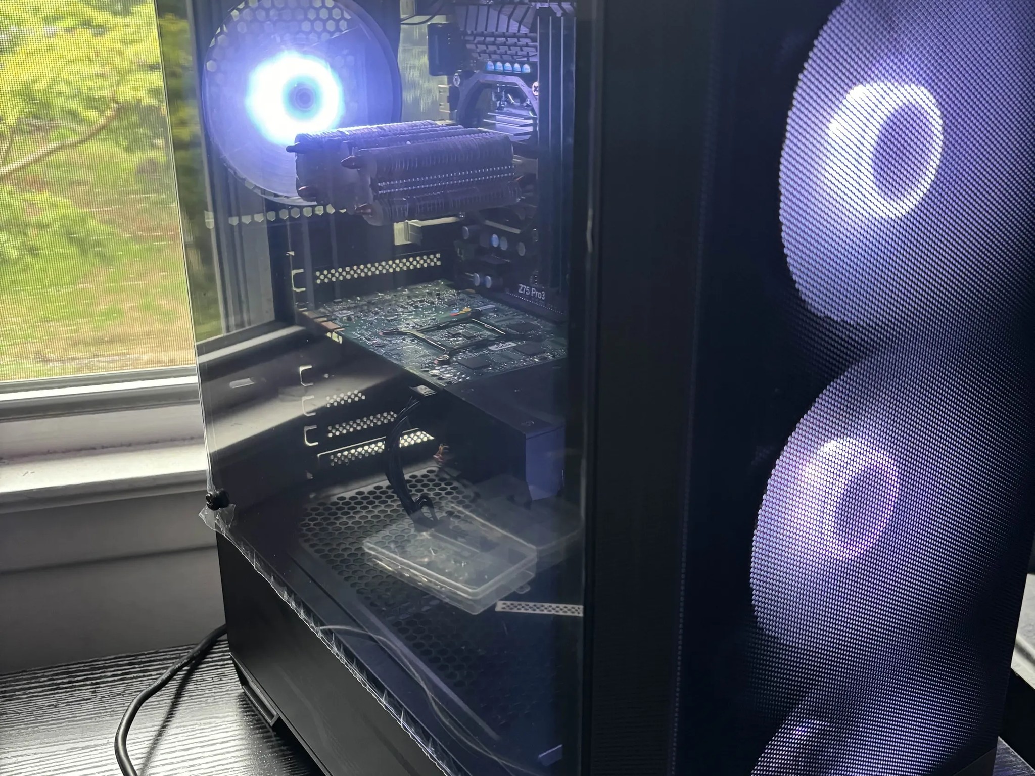 GAMING PC i5 16GB NVIDIA GTX 760 RGB Lighting RGB Fans Computer