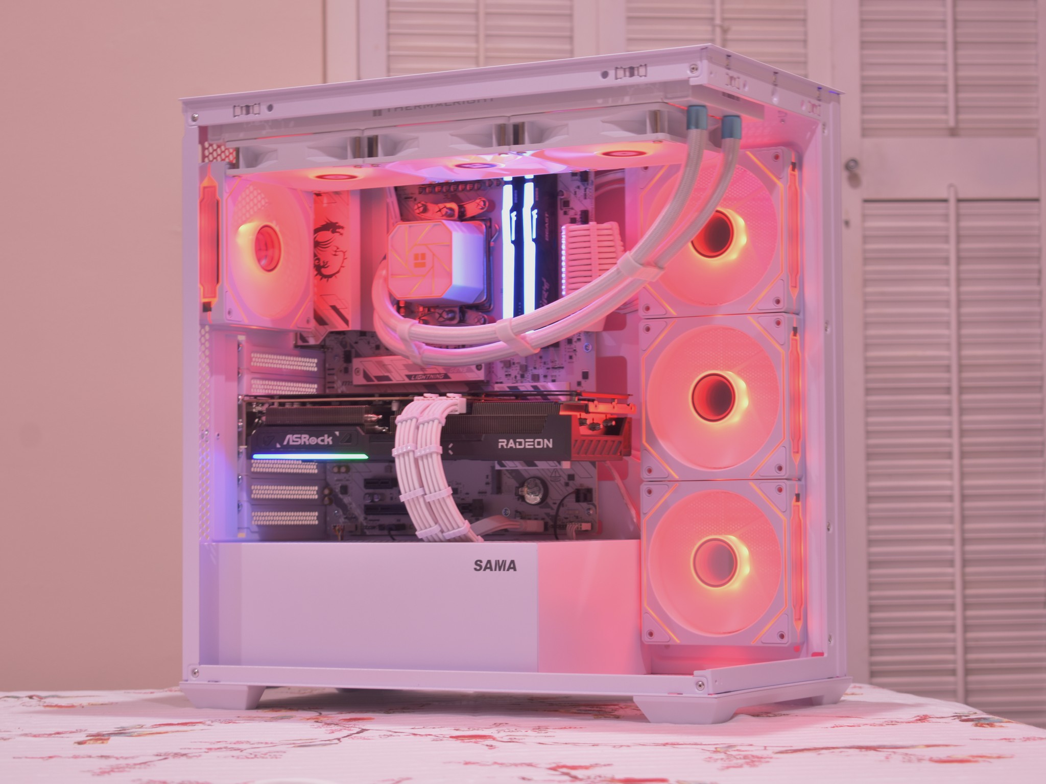 🚀Performance Gamer🚀 Ryzen 7 7800X3D | AMD RX 9070 16GB | 32GB DDR5 | 1TB nVME SSD | White RGB+Wifi
