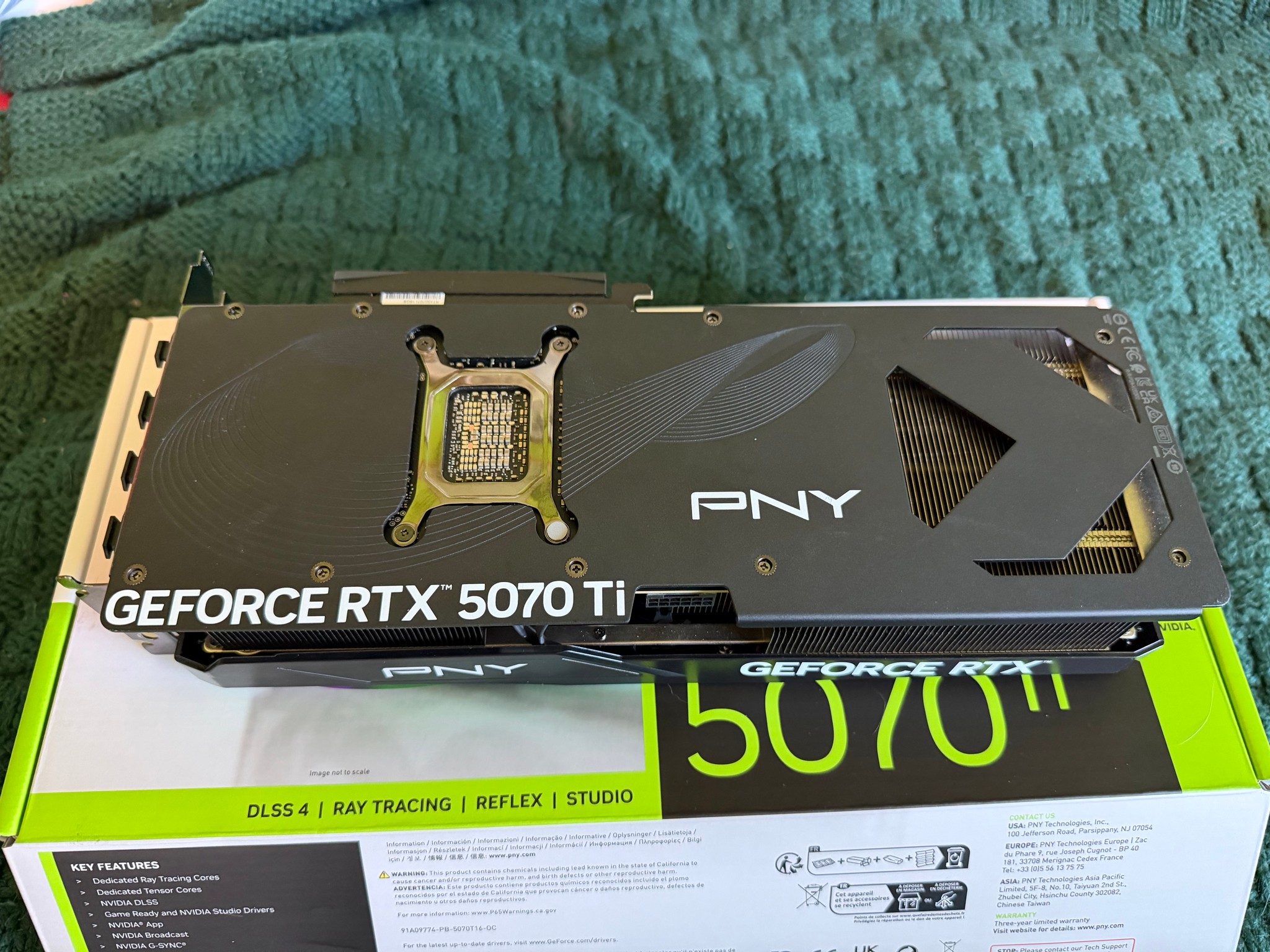 PNY GeForce RTX 5070 Ti OC Triple Fan