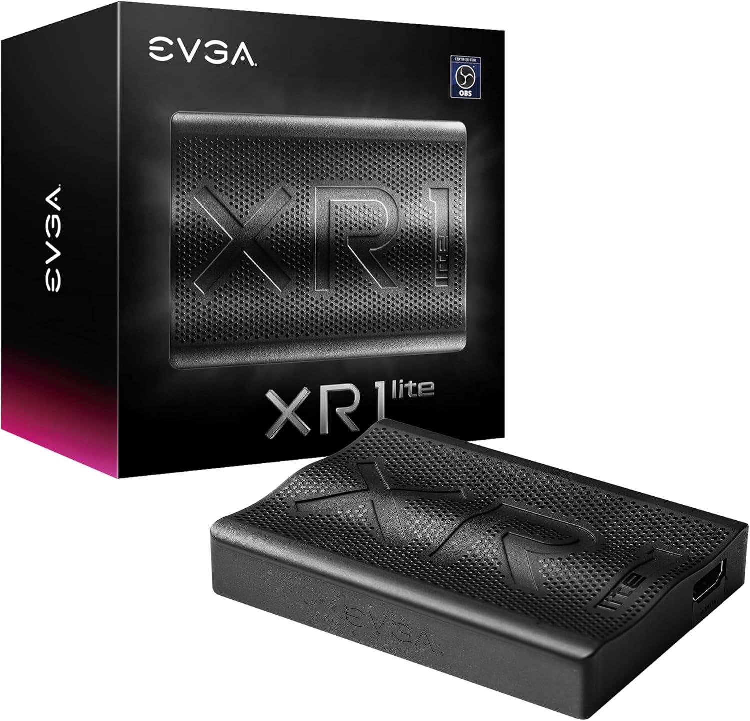 Streaming Starter Bundle: EVGA XR1 Lite Capture Card + EPOS B20 Mic, Open Box, **TESTED** 1080p