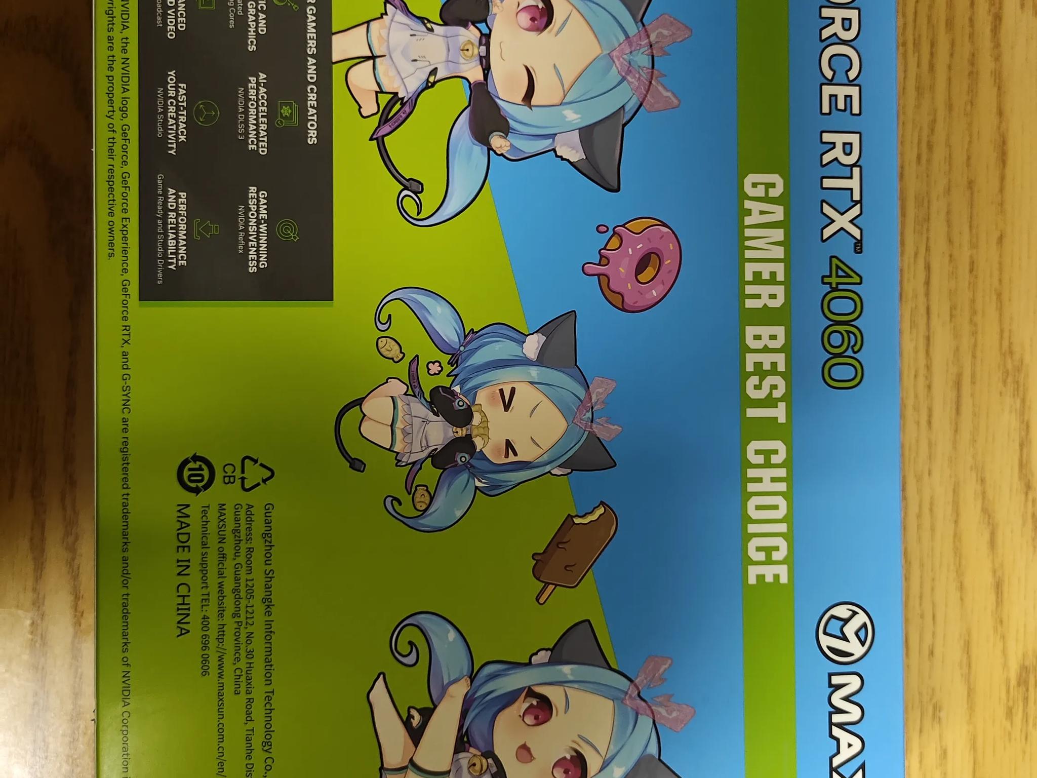 Maxsun ICraft RTX 4060 8gb Waifu