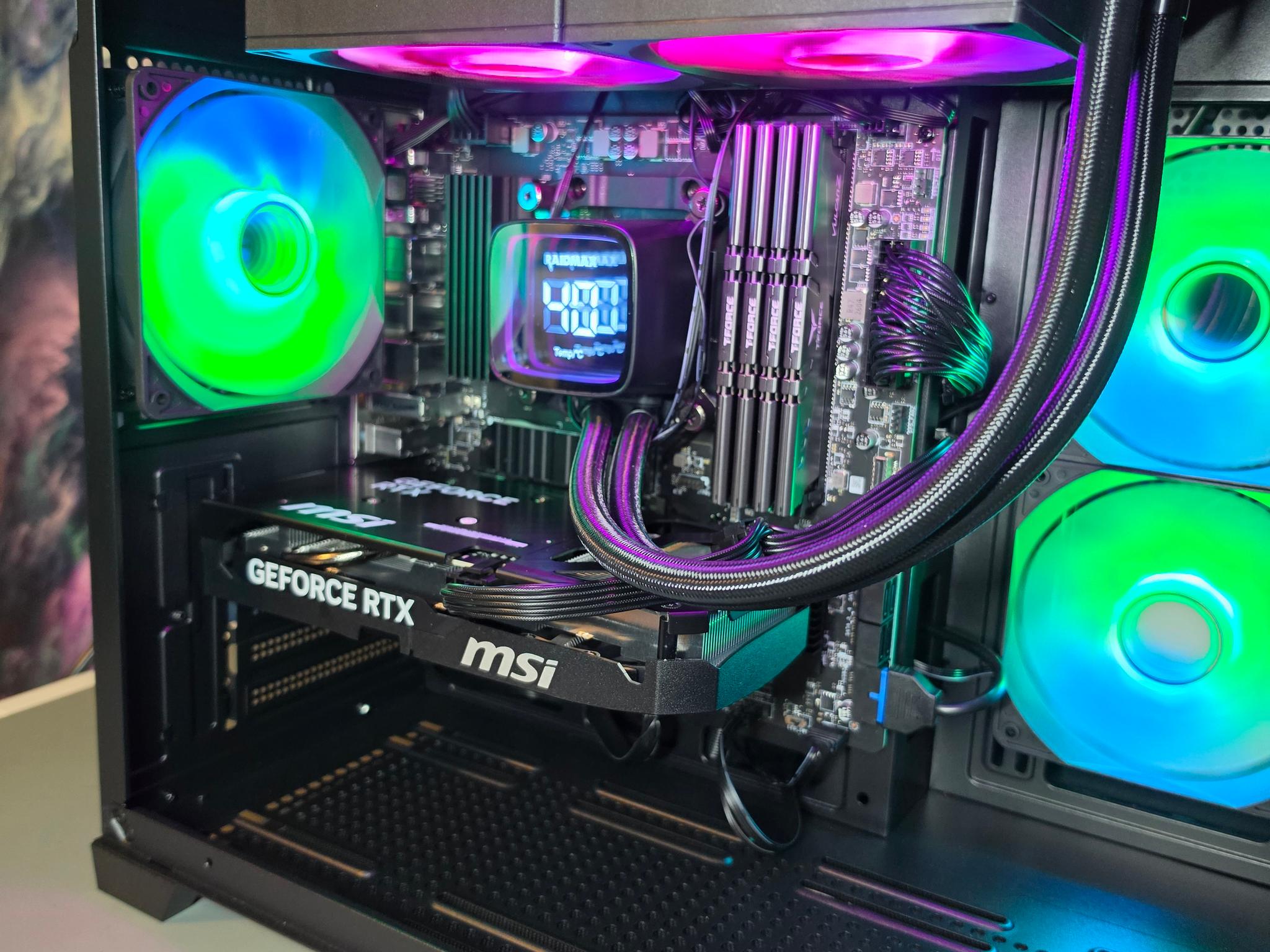 MSI RTX 5060ti 16gb + Ryzen 5800x PC Build #74