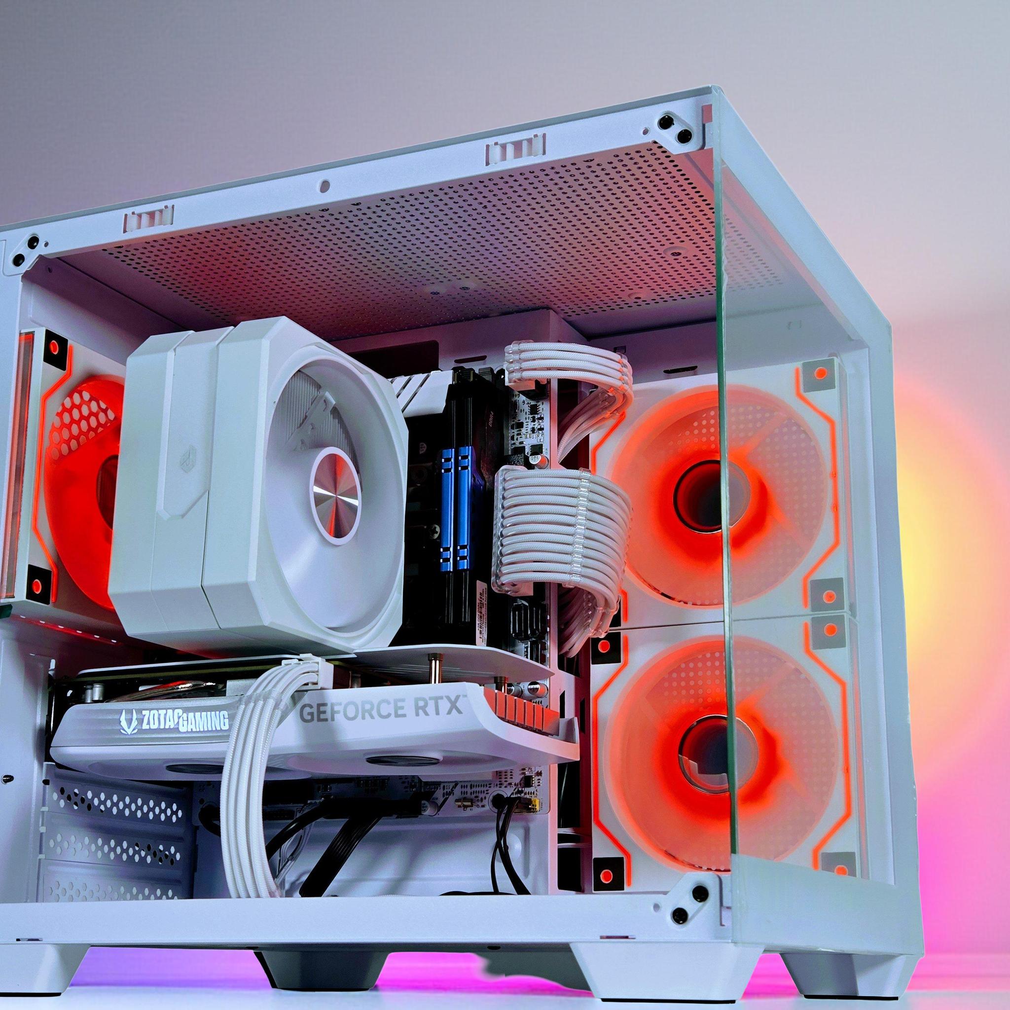 🤍🐻‍❄️Artic⚪ Nvidia RTX 4060 8GB⚪Intel i7 6850K 6core⚪16GB DDR4⚪500GB NVME